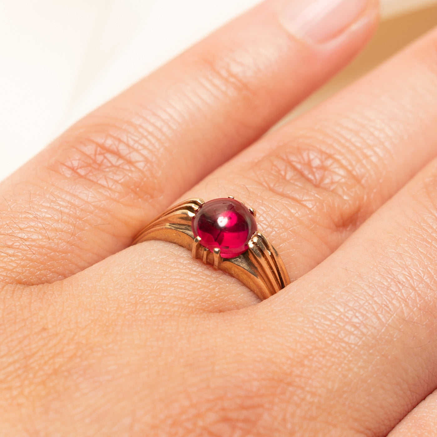 Synthetic Ruby Ring | 1.50ct | SZ 7
