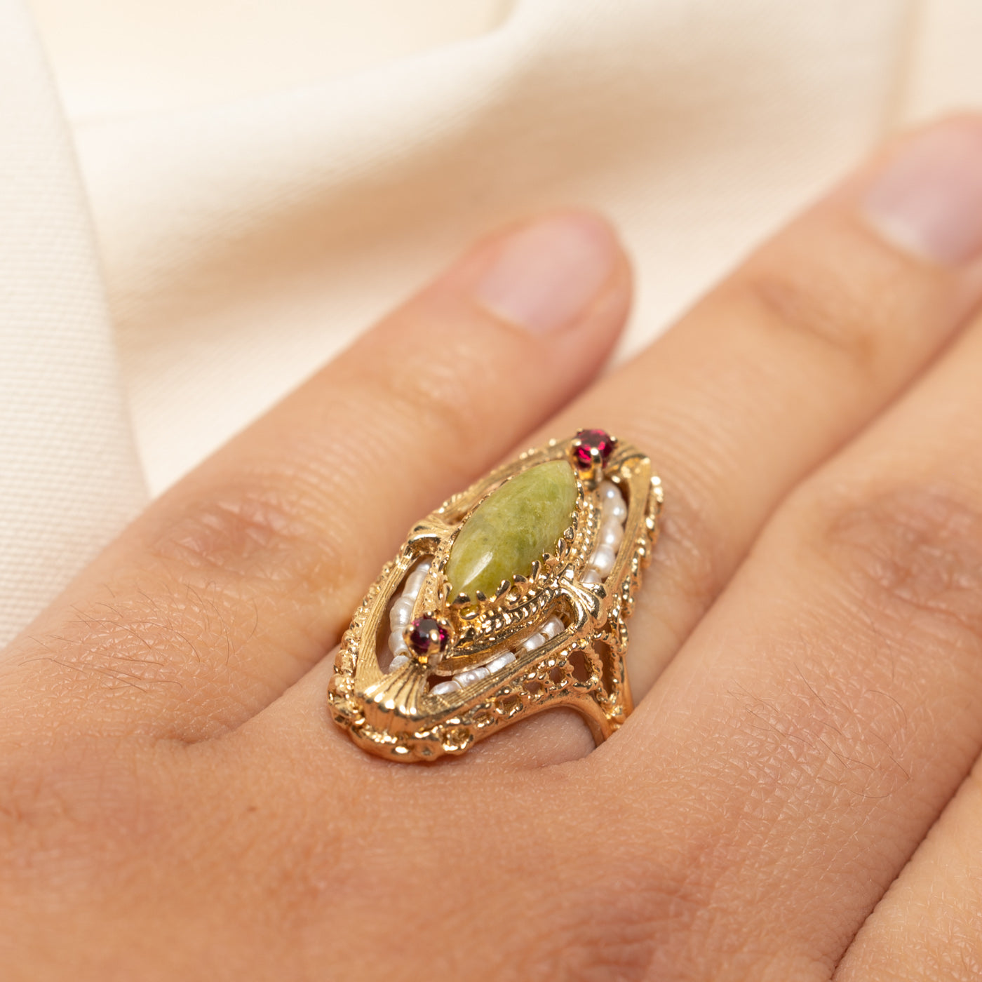 Mixed Gemstone Cocktail Ring | 2.10ctw | SZ 6.5