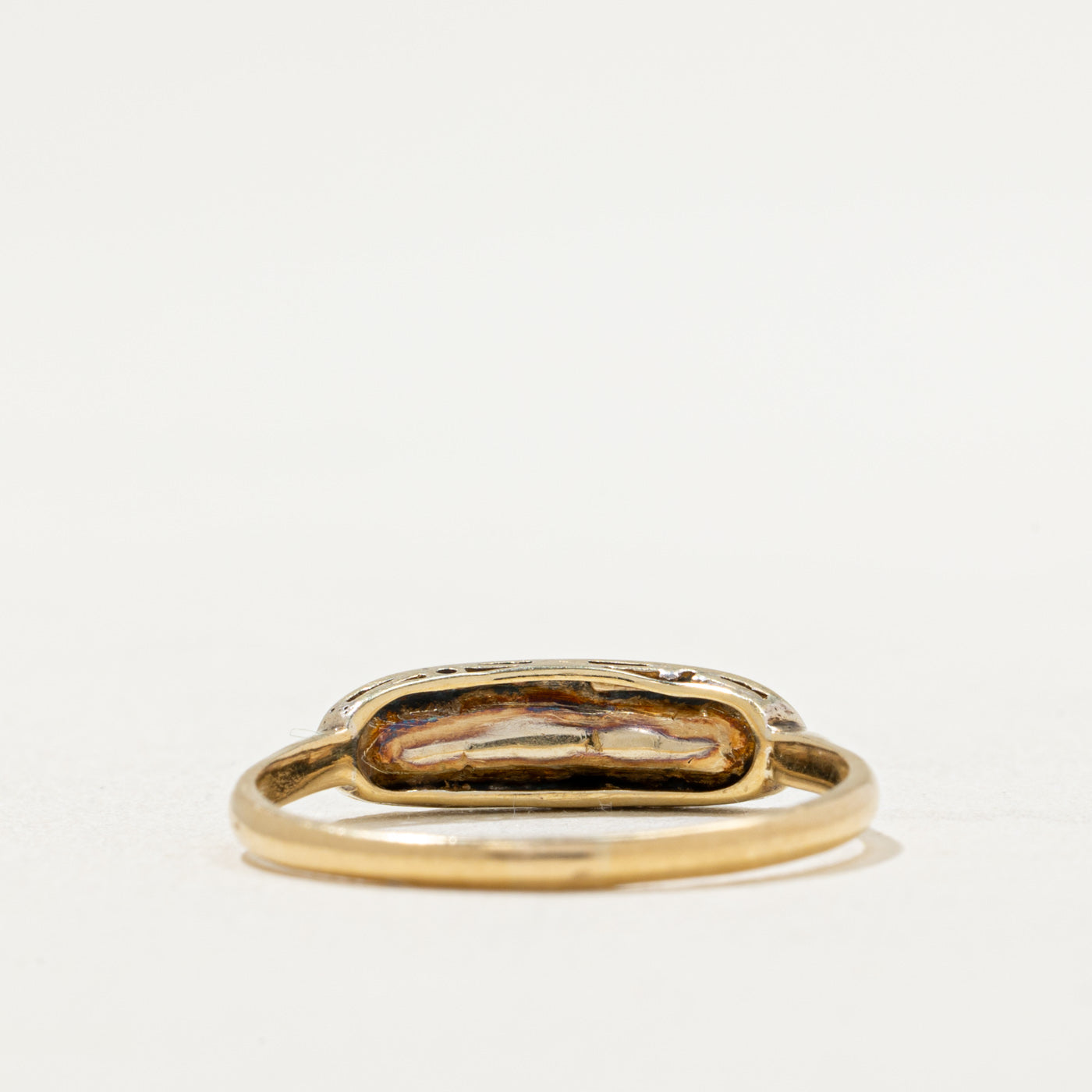 Antique Table Cut Diamond Ring | 0.80ctw | SZ 8.25