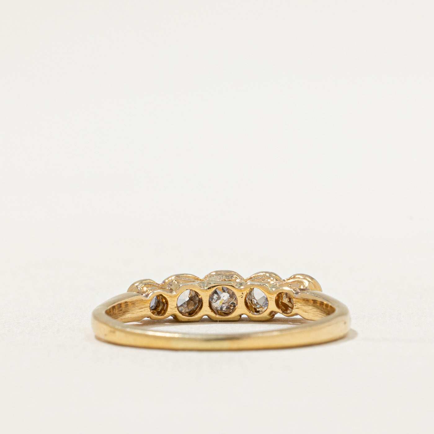 Five Stone Old European Cut Diamond Ring | 0.50ctw | SZ 6.75