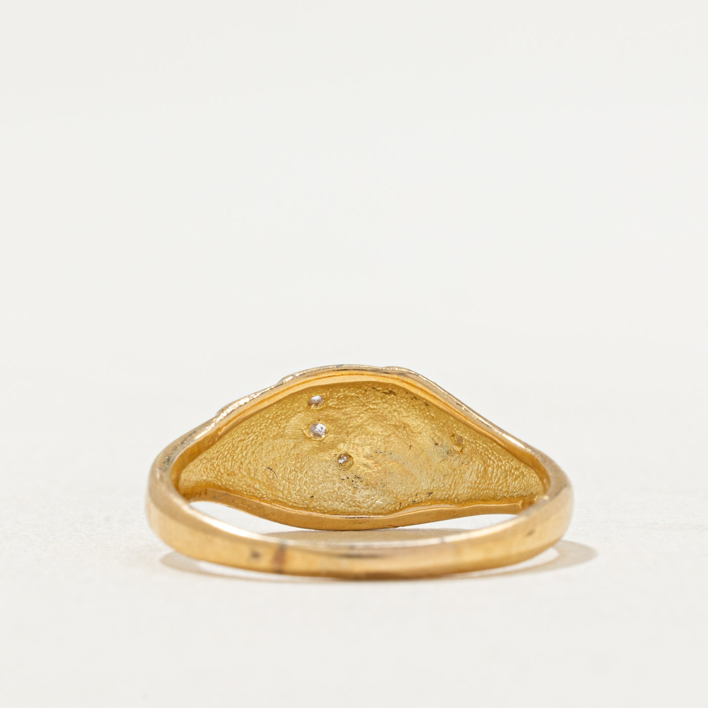 Diamond Waterfall Dome Ring | 0.04ctw | SZ 5