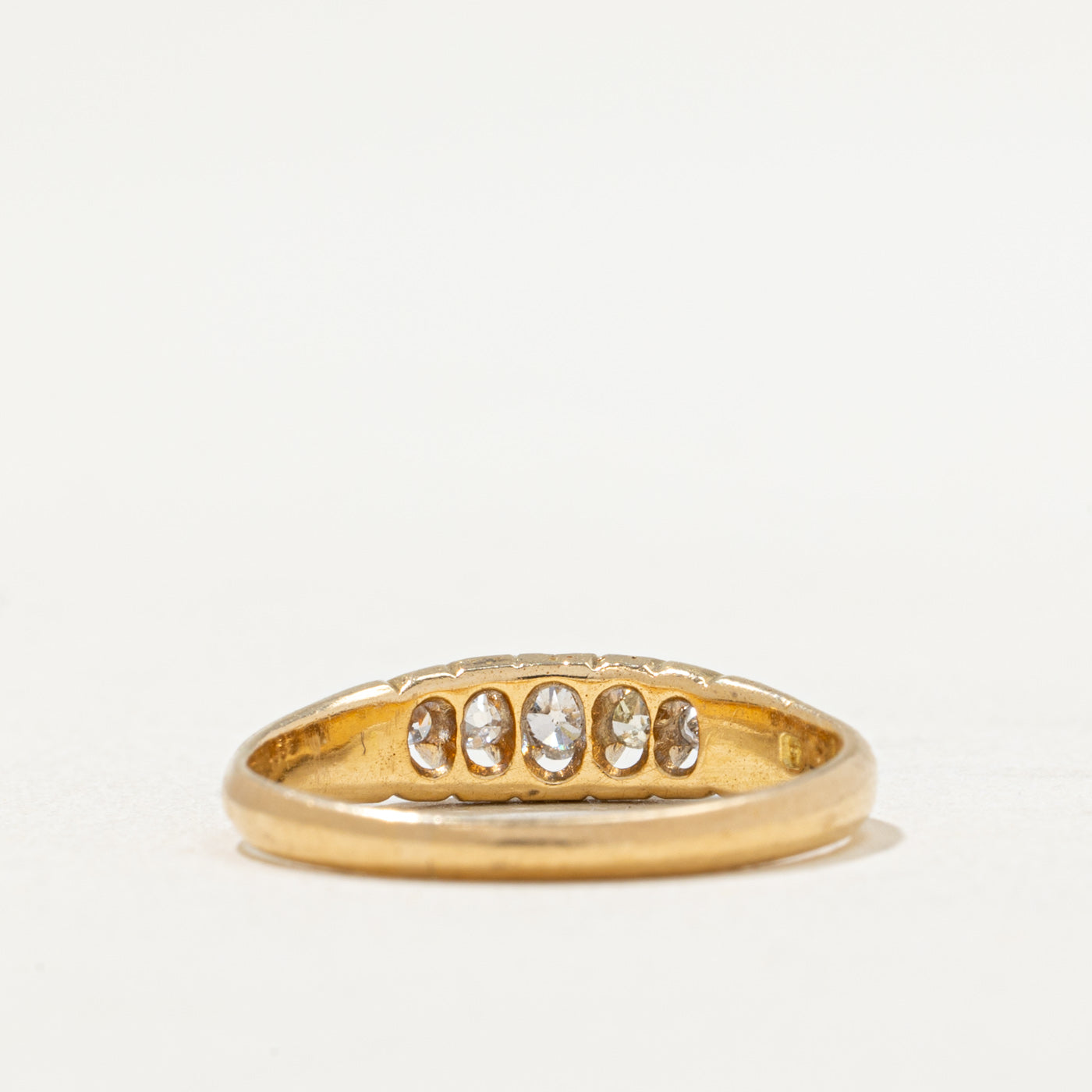 Vintage Five Stone Diamond Ring | 0.15ctw | SZ 6.25
