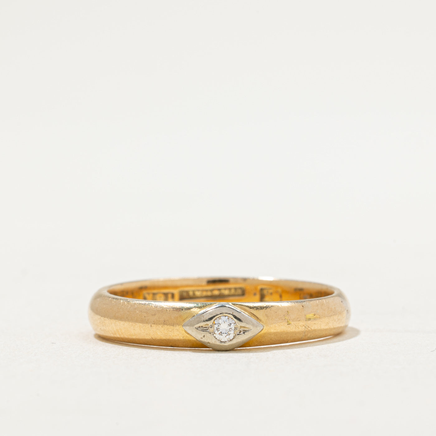 Victorian 'Dingwall' 1881 Diamond Band | 0.04ct | SZ 9.75