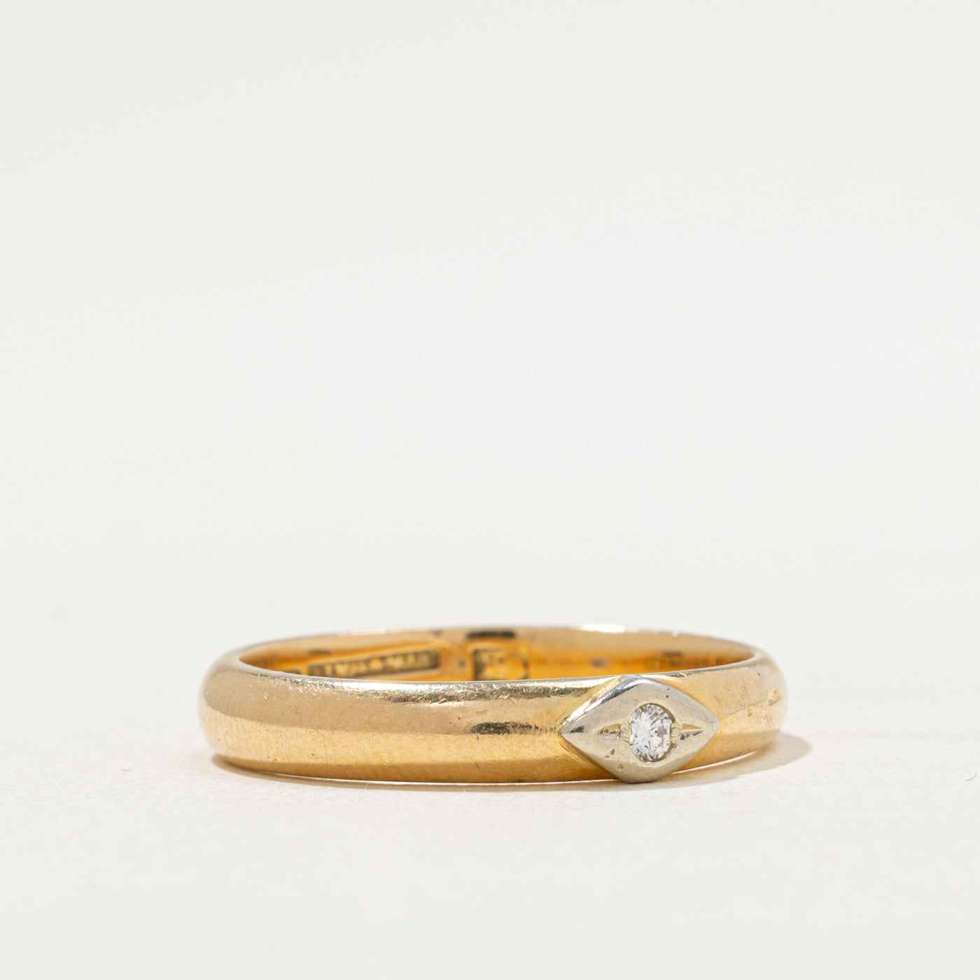 Victorian 'Dingwall' 1881 Diamond Band | 0.04ct | SZ 9.75