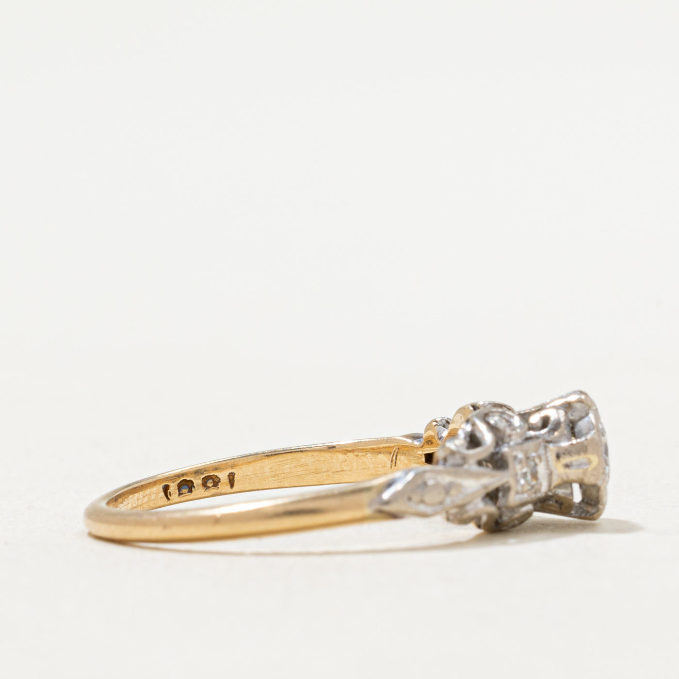 Vintage Diamond Ring | 0.22ctw | SZ 4.75