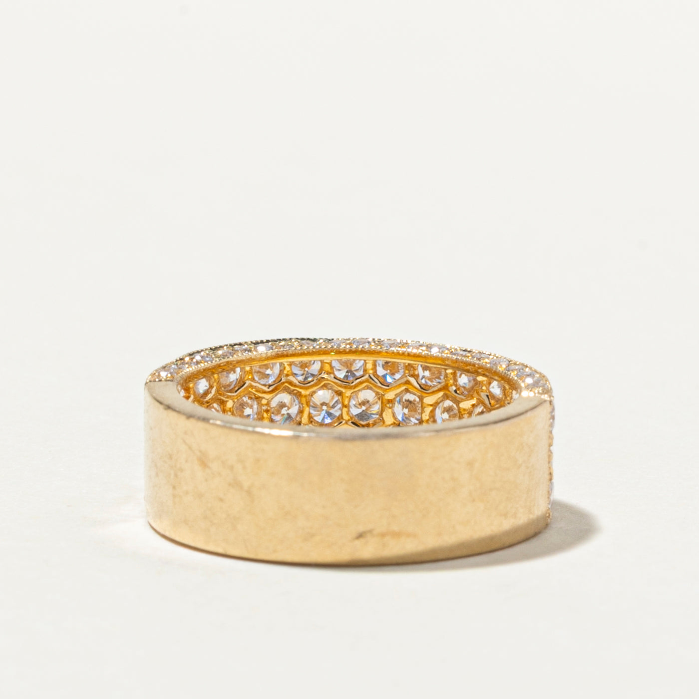 Semi Eternity Pavé Set Diamond Band | 1.55ctw | SZ 6
