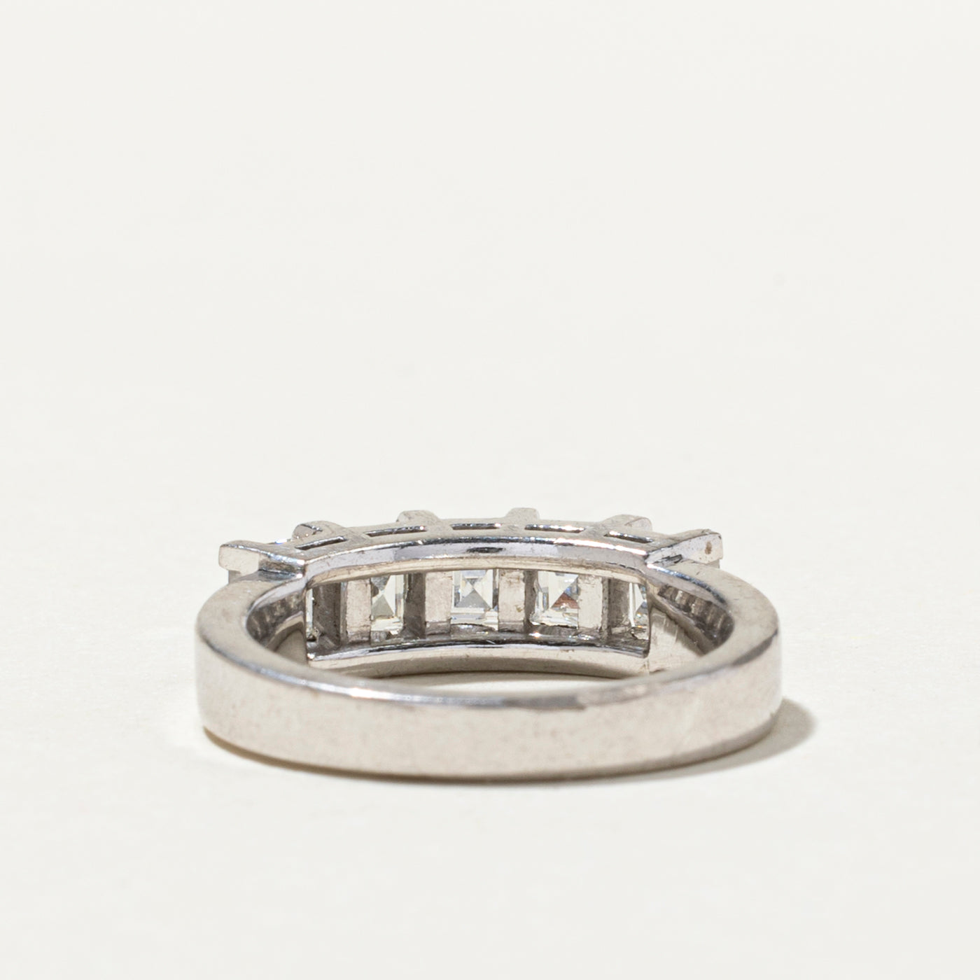 Five Stone Square Cut Diamond Ring | 1.17ctw | SZ 4