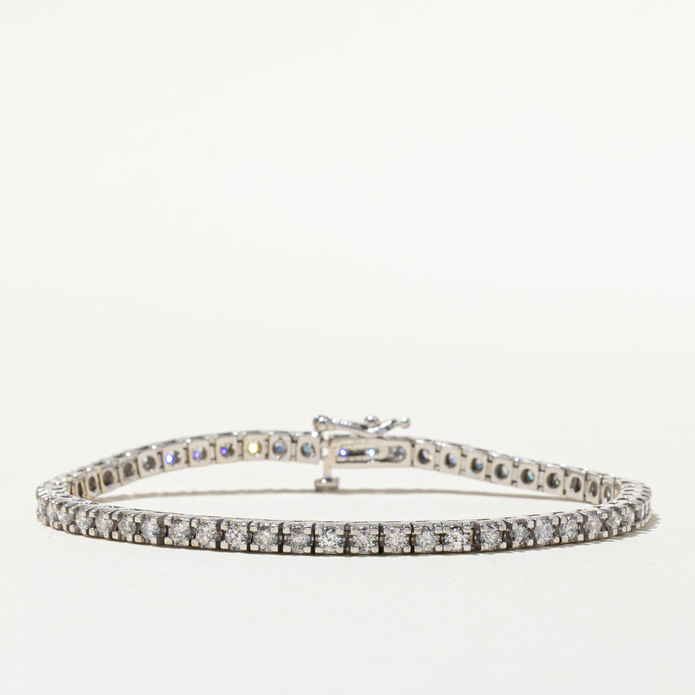 14K Diamond Tennis Bracelet | 2.90ctw | 7"