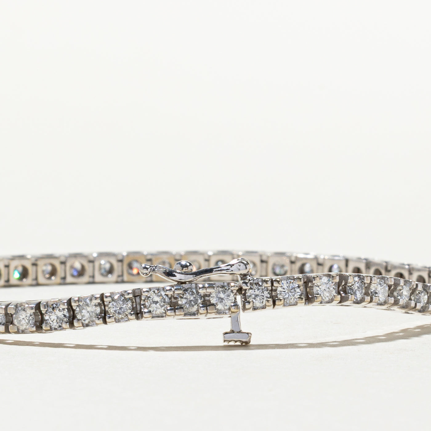 14K Diamond Tennis Bracelet | 2.90ctw | 7"