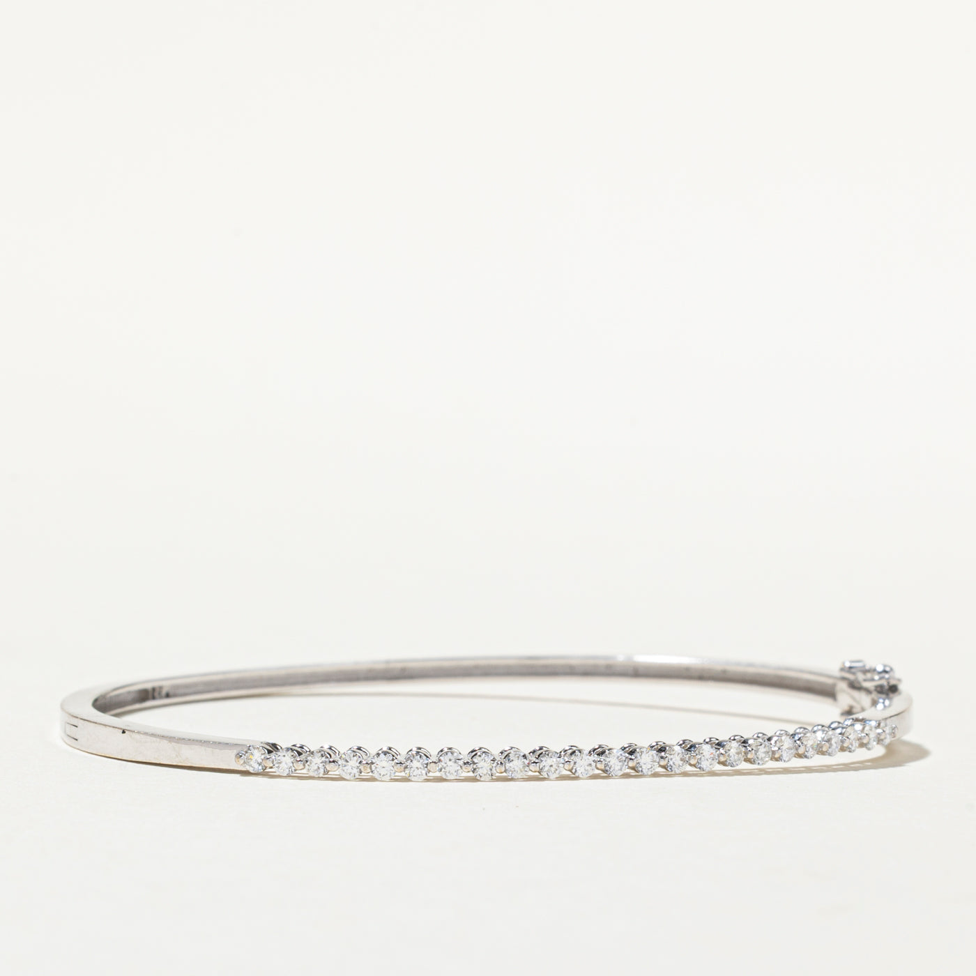 Diamond Bangle Bracelet | 0.52ctw | 7"
