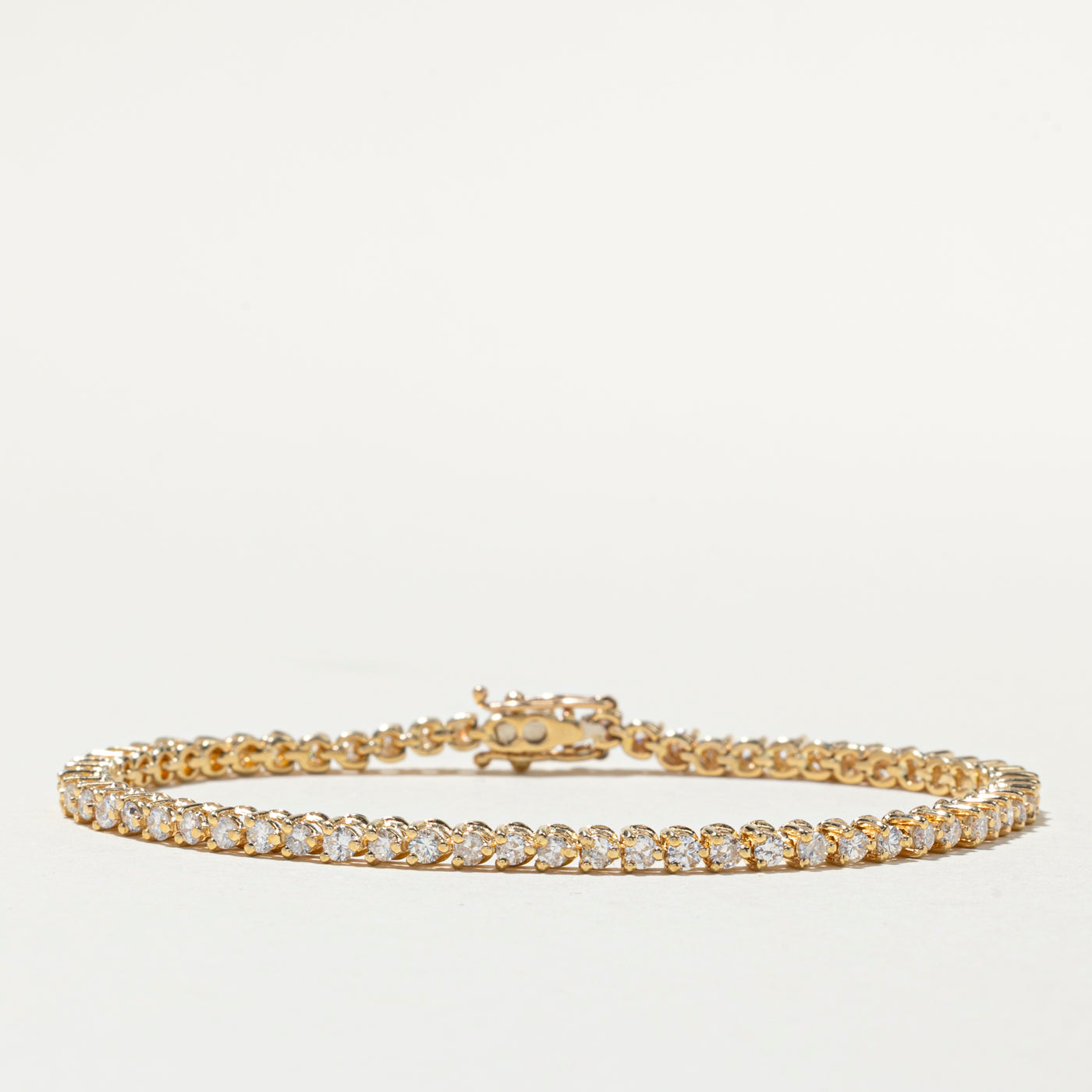14K Diamond Tennis Bracelet | 2.35ctw | 7"