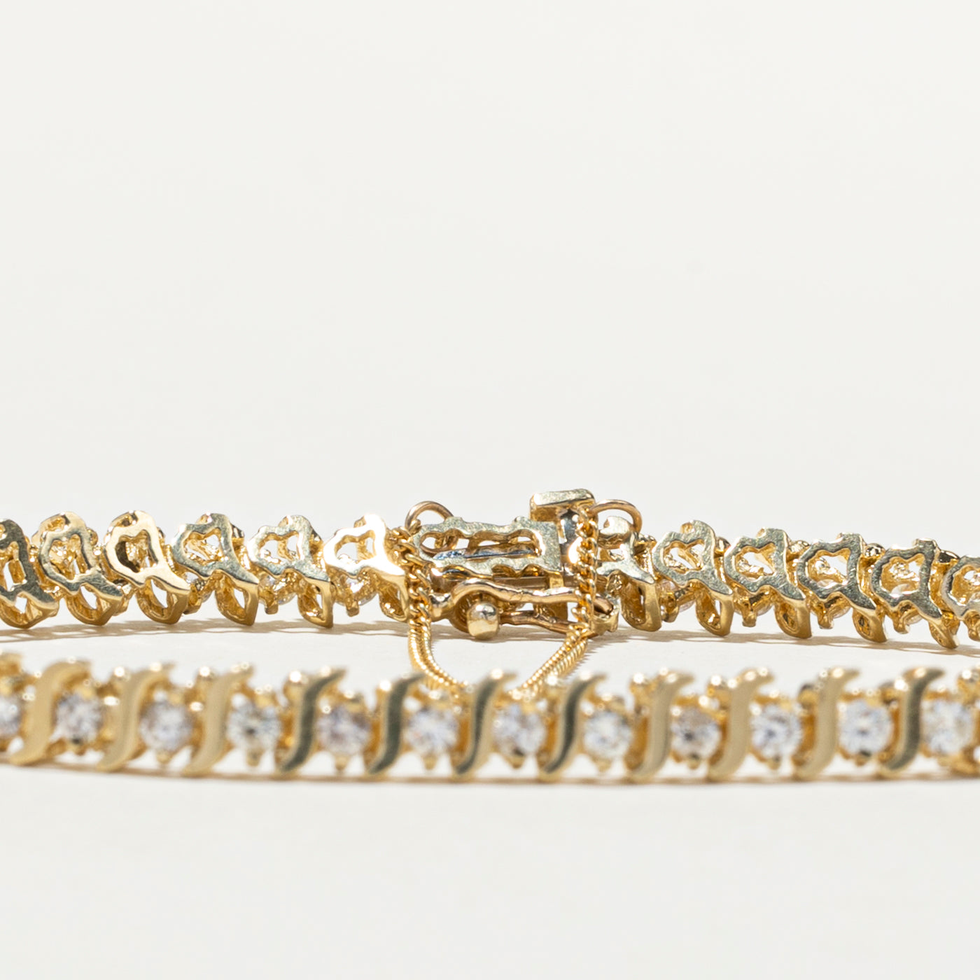 14K Diamond Tennis Bracelet | 2.59ctw | 7"