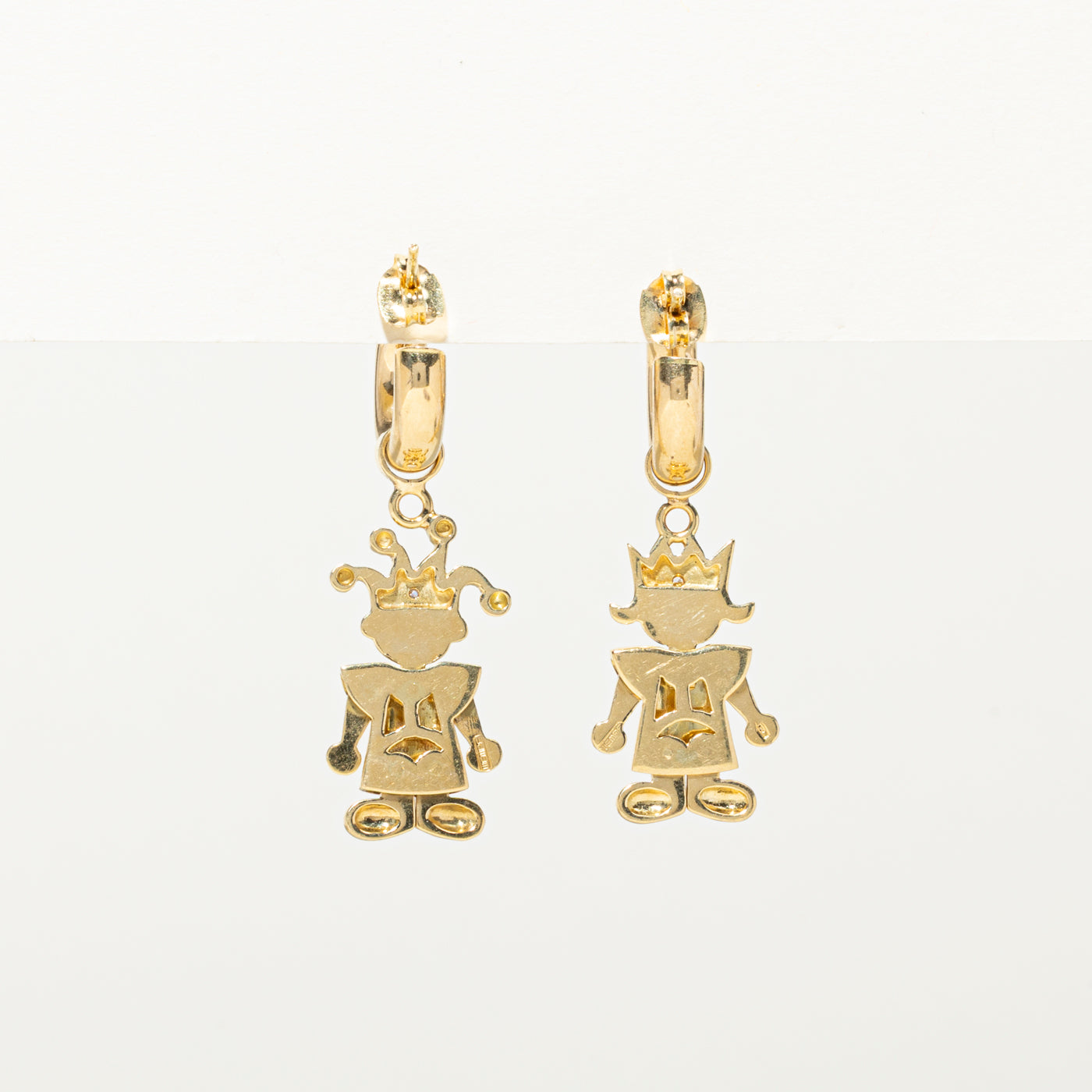 Multi Gemstone Clown Earrings | 0.40ctw