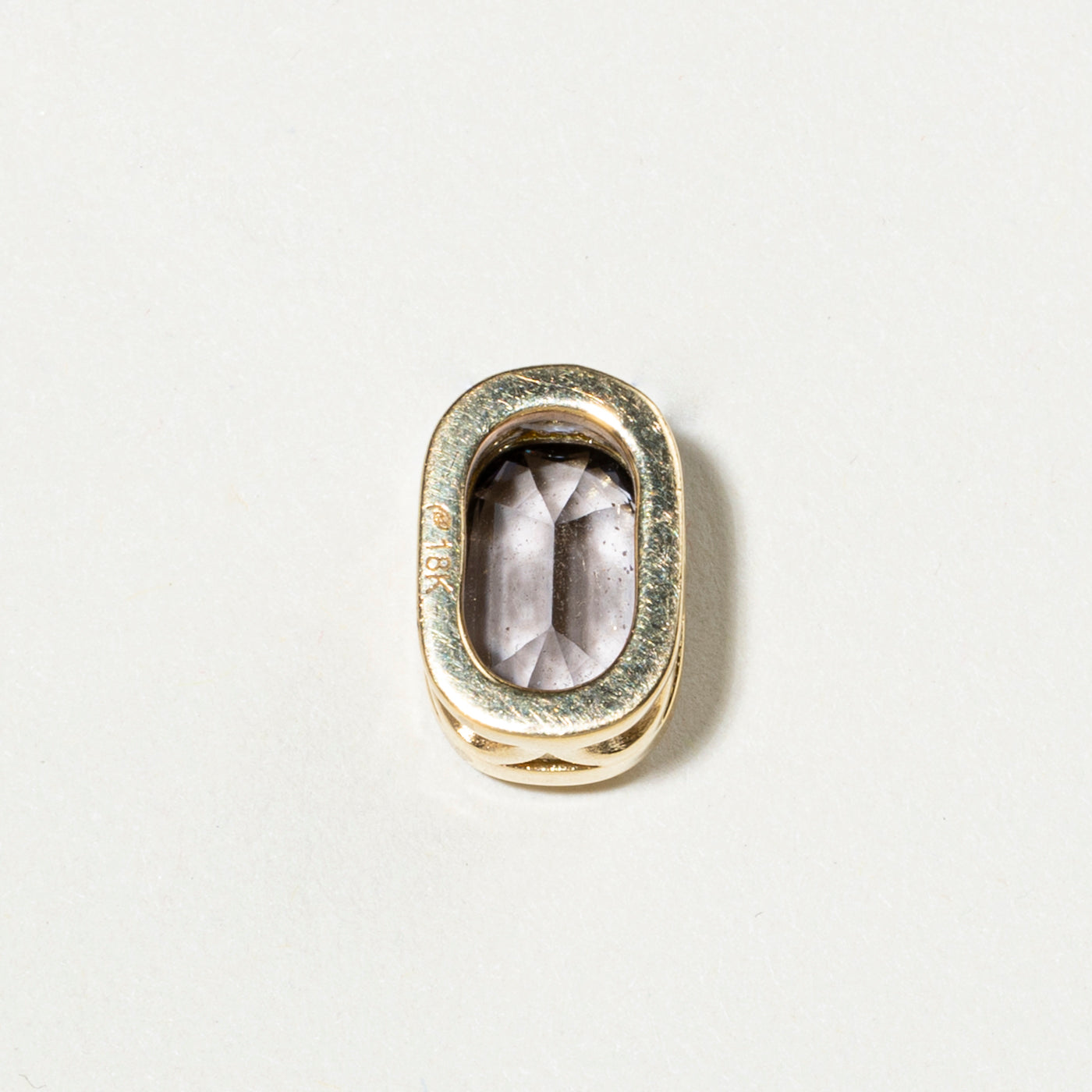 Bezel Set Purple Spinel Pendant | 3.63ct