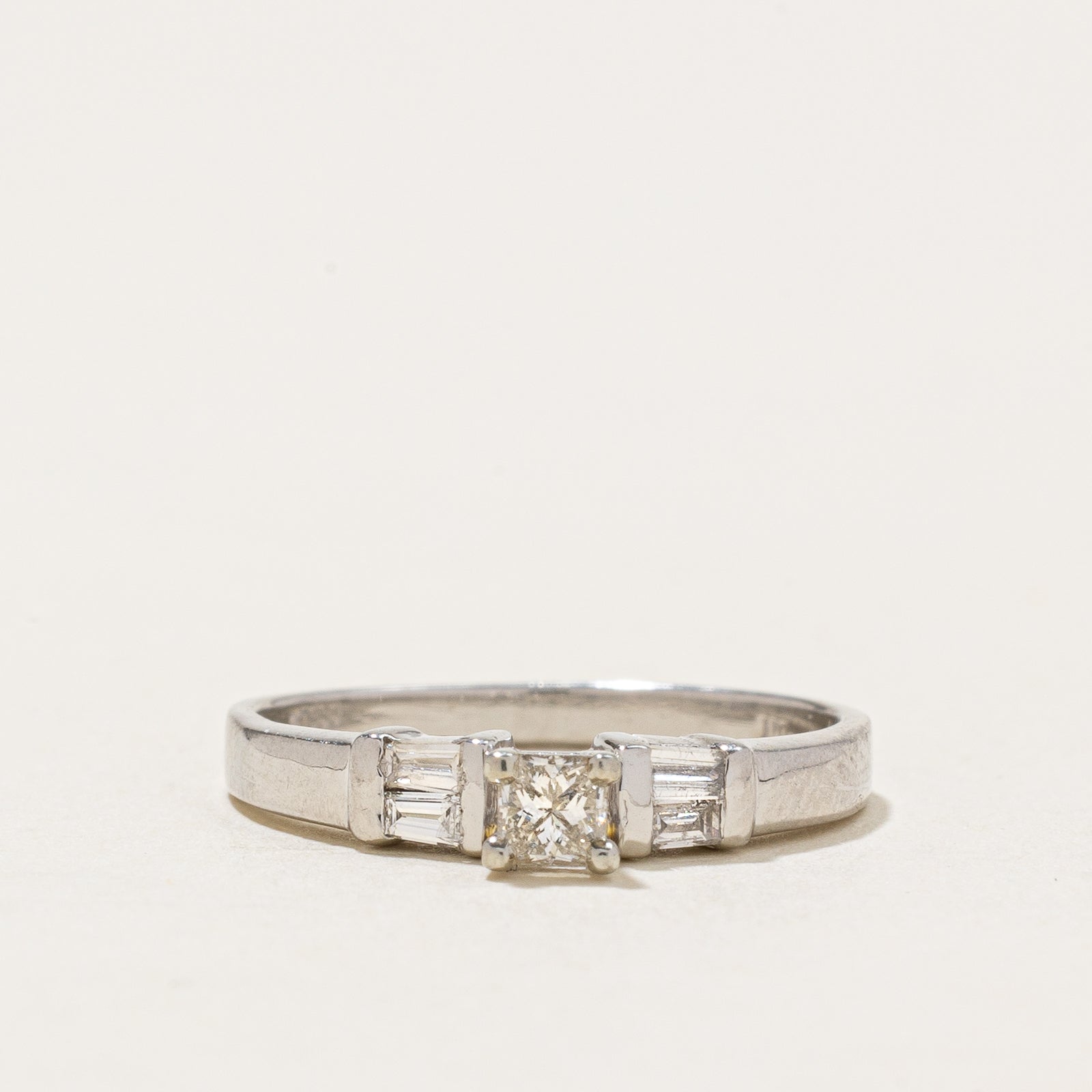 Princess Cut Diamond Ring | 0.25ctw | SZ 5