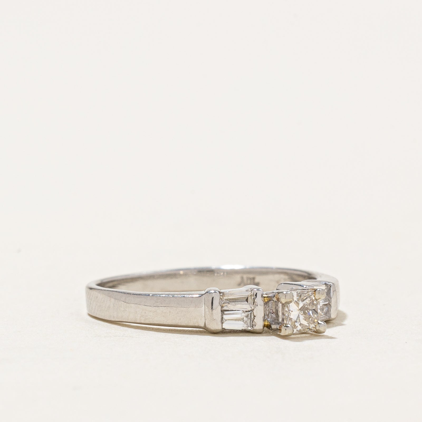 Princess Cut Diamond Ring | 0.25ctw | SZ 5