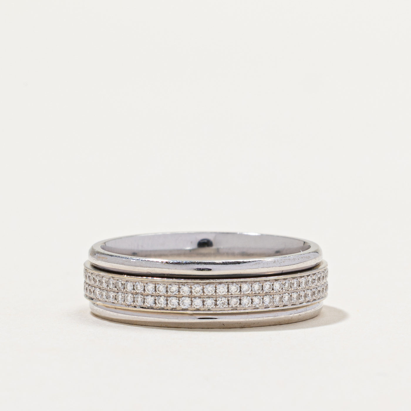 Eternity Double Row Diamond Band | 0.39ctw | SZ 6