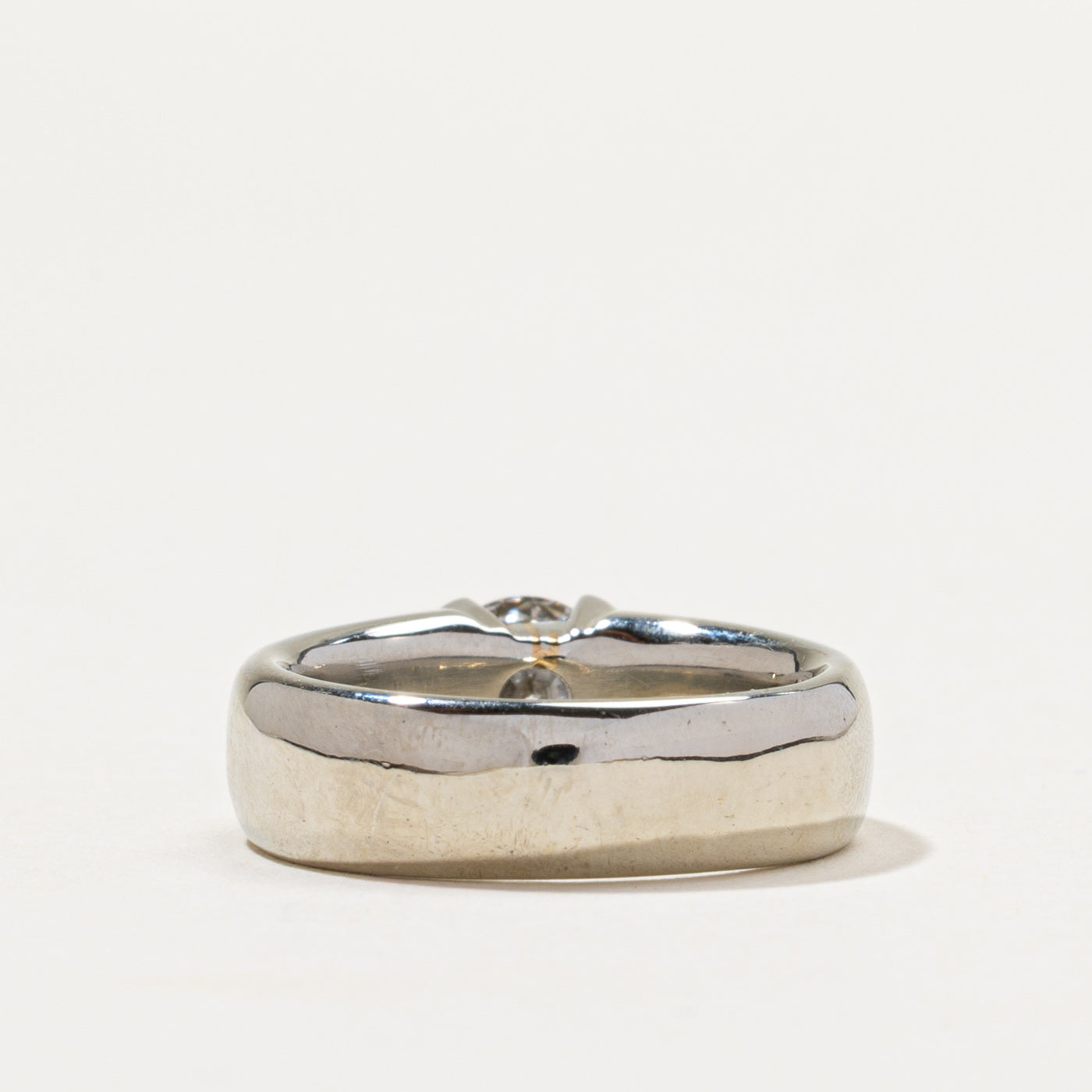 Canadian Semi Bezel Diamond Engagement Ring | 1.00ct SI1 F | SZ 5