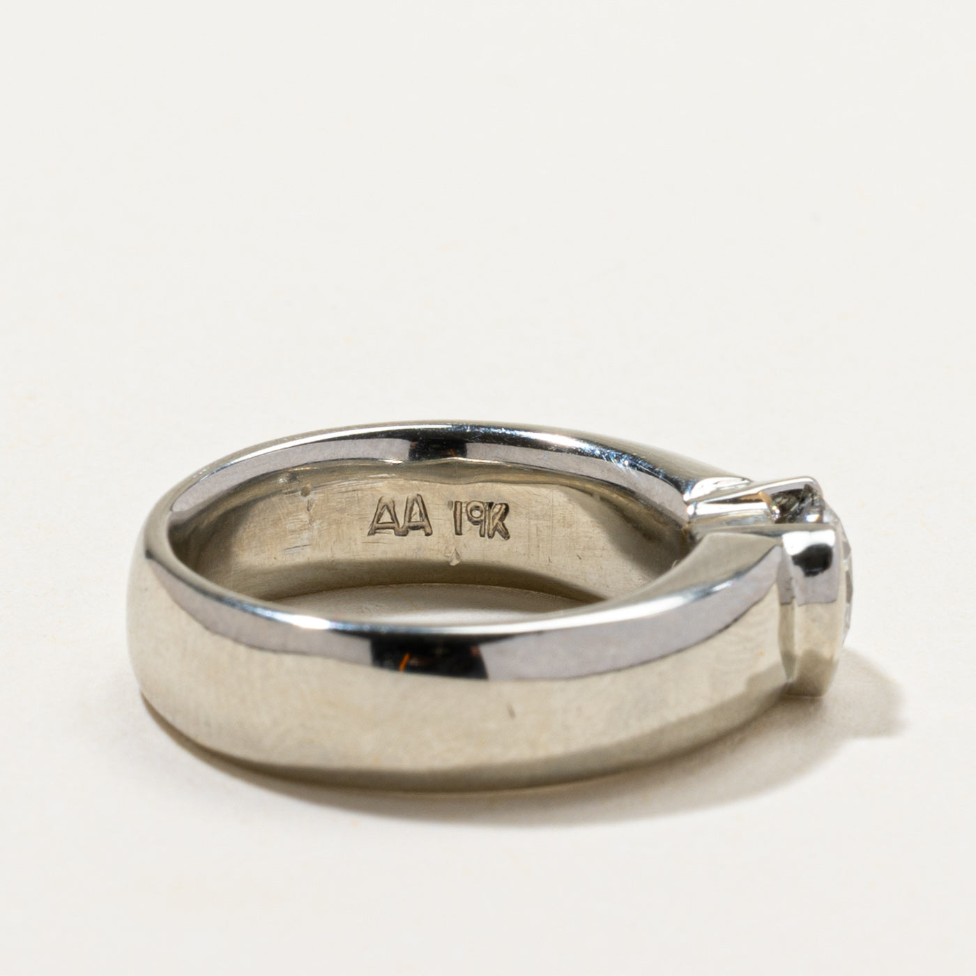Canadian Semi Bezel Diamond Engagement Ring | 1.00ct SI1 F | SZ 5