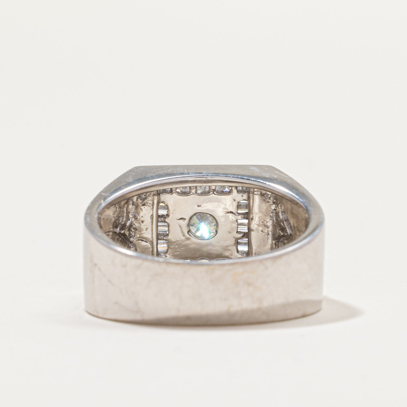 Diamond Halo Chunky Ring | 1.04ctw | SZ 9
