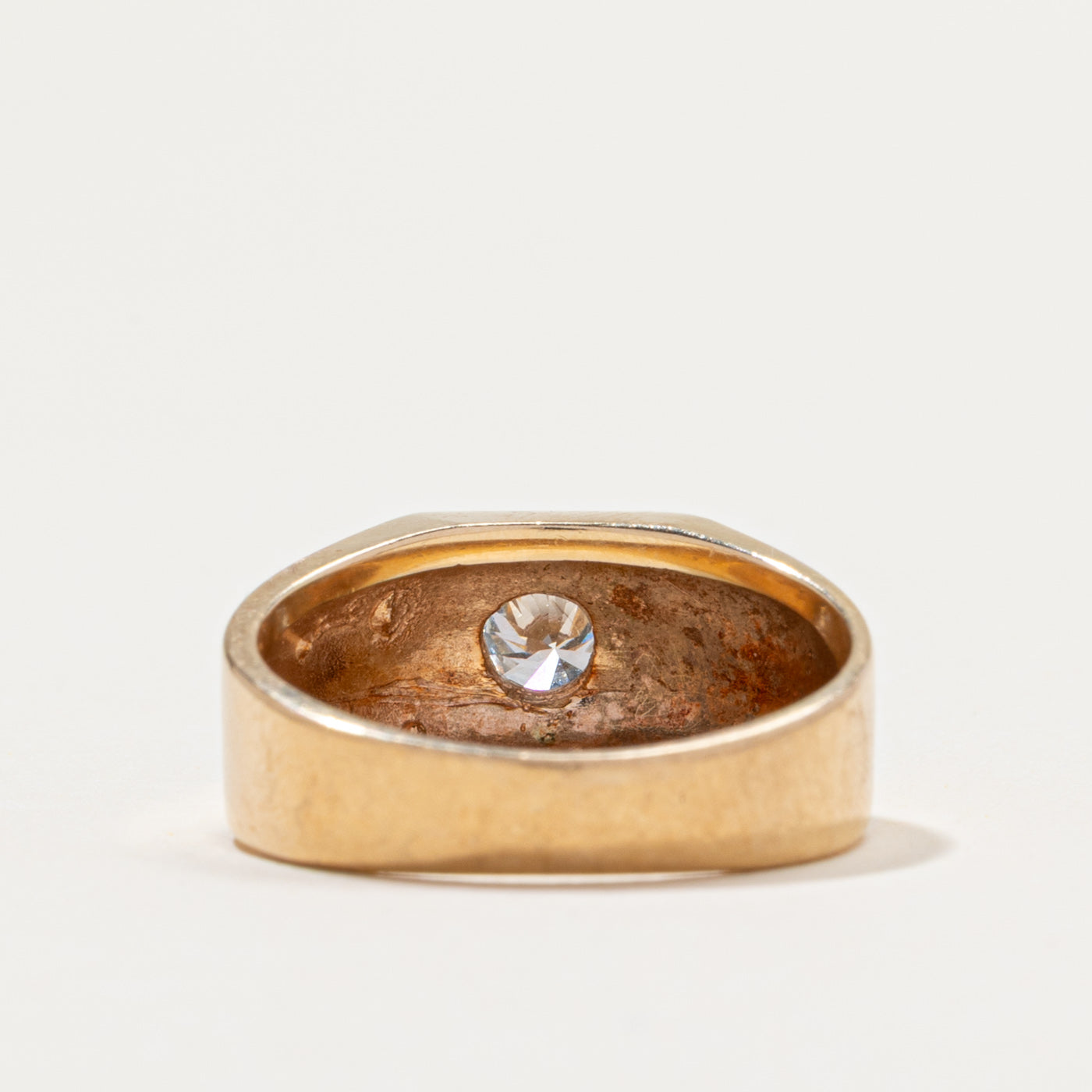 Bague solitaire diamant massif | 0,50 ct | Taille 6,25