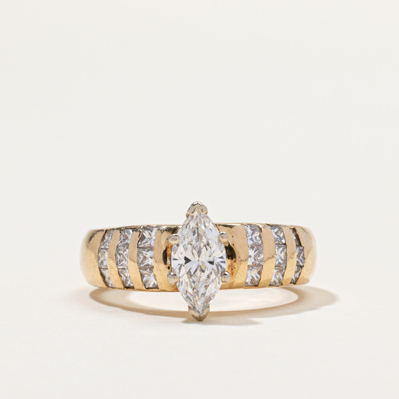Marquise Diamond Engagement Ring | 1.24ctw | SZ 7