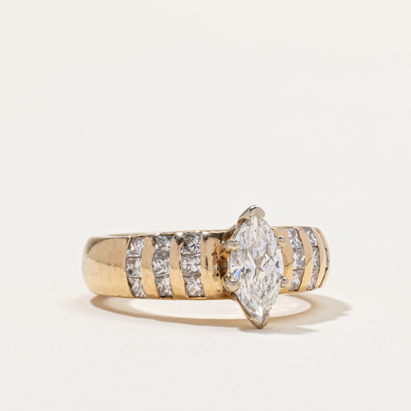 Marquise Diamond Engagement Ring | 1.24ctw | SZ 7