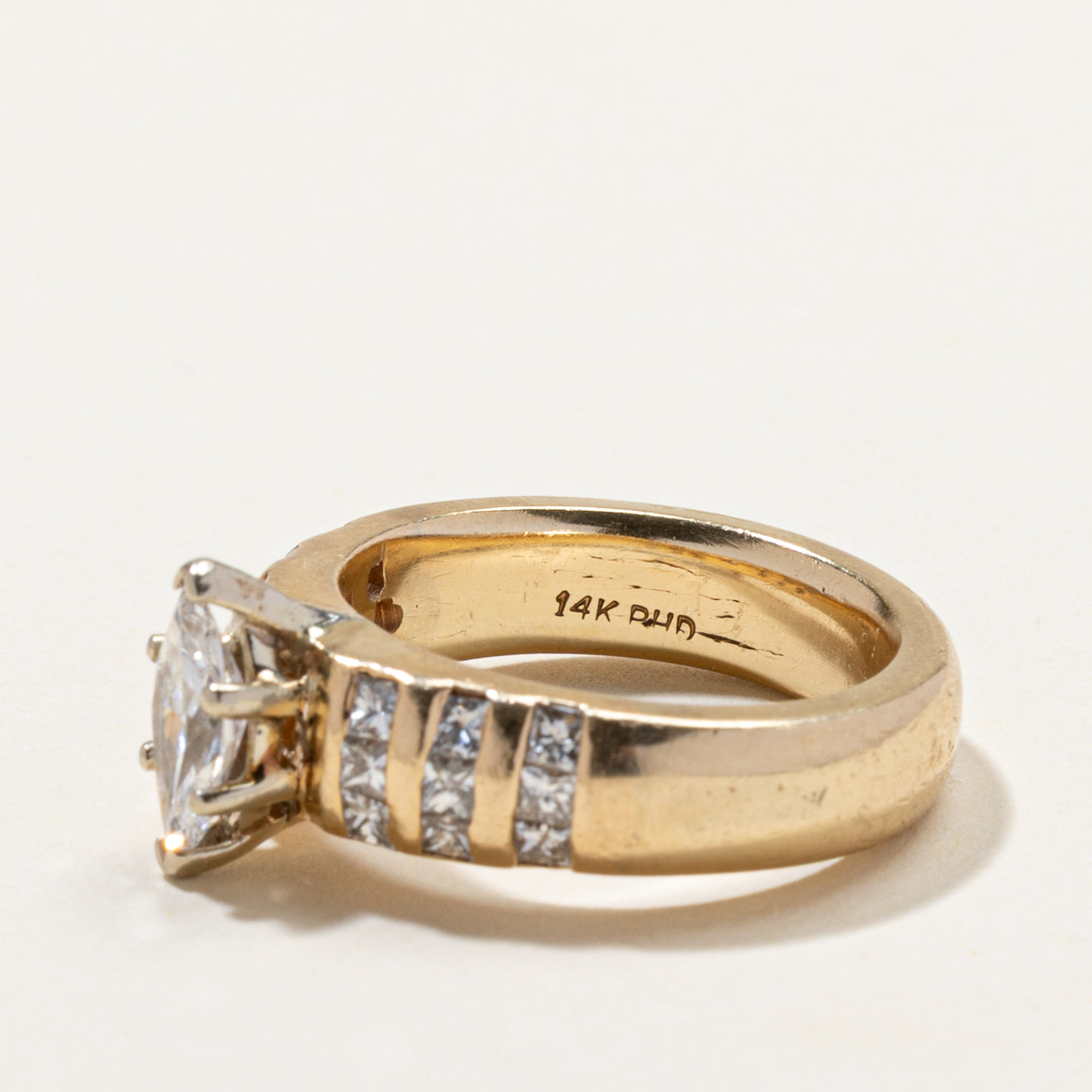 Marquise Diamond Engagement Ring | 1.24ctw | SZ 7