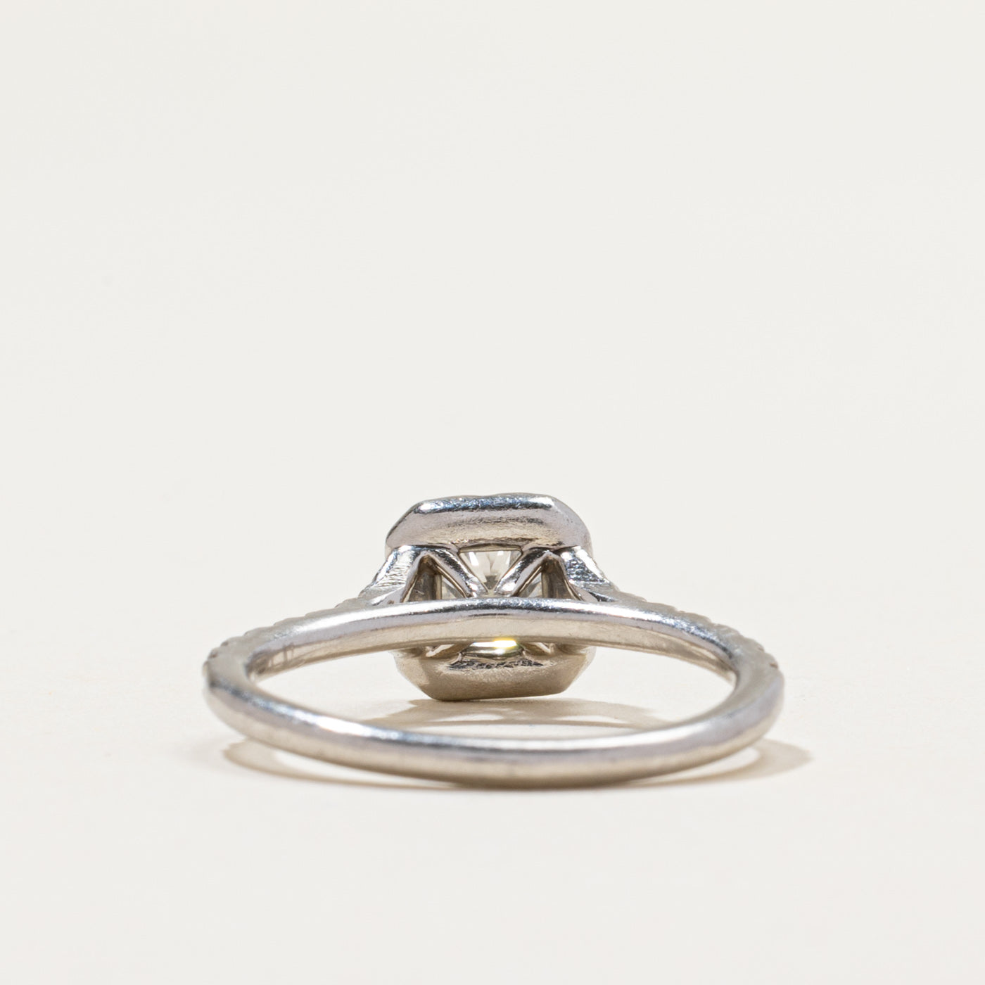 Diamond Halo Engagement Ring | 0.85ctw | SZ 6.5