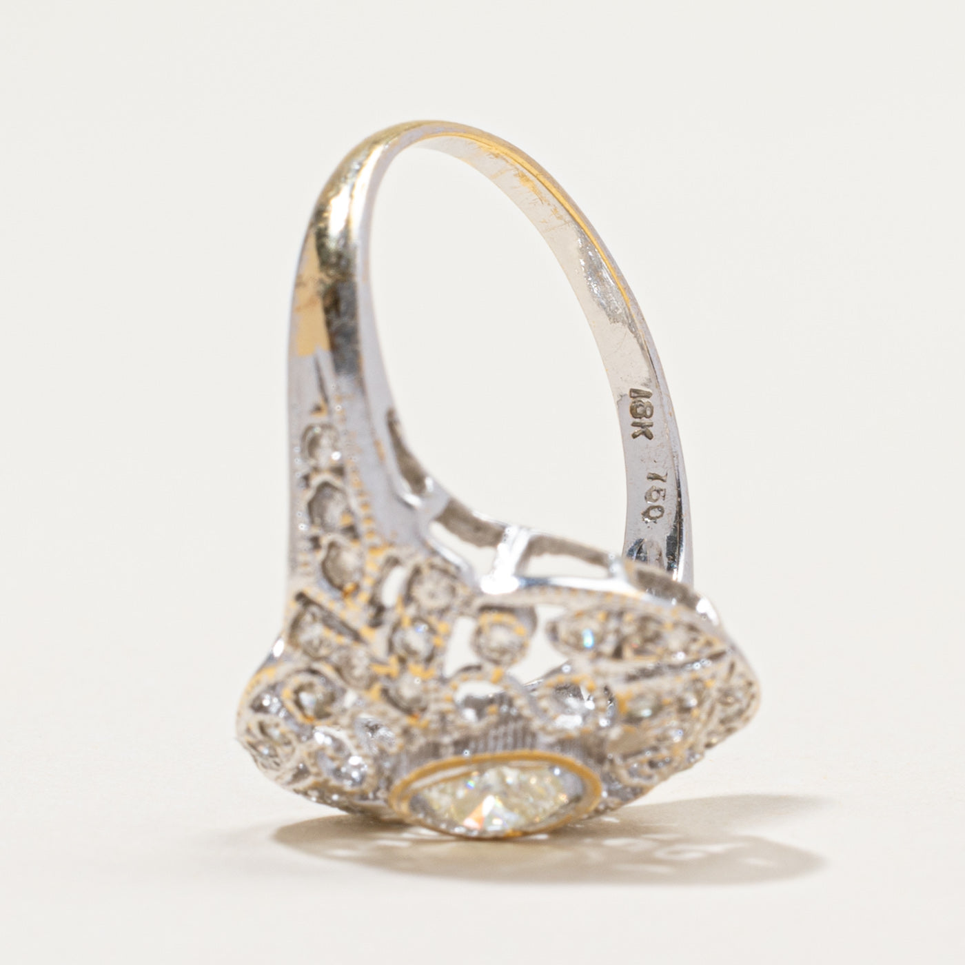 18k Diamond Dome Ring | 0.57ctw | SZ 6.25