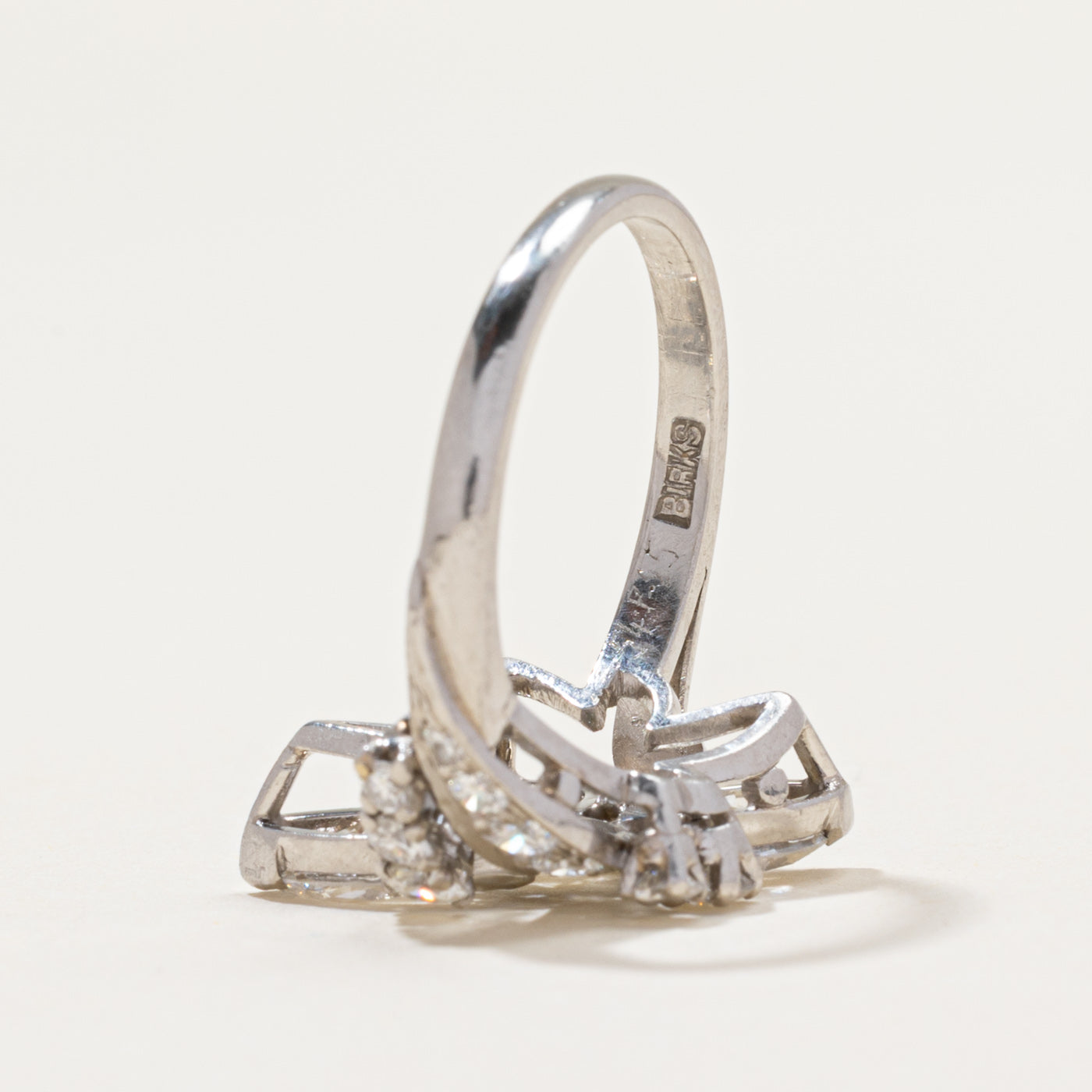 'Birks' Marquise Diamond Cocktail Ring | 1.78ctw | SZ 6