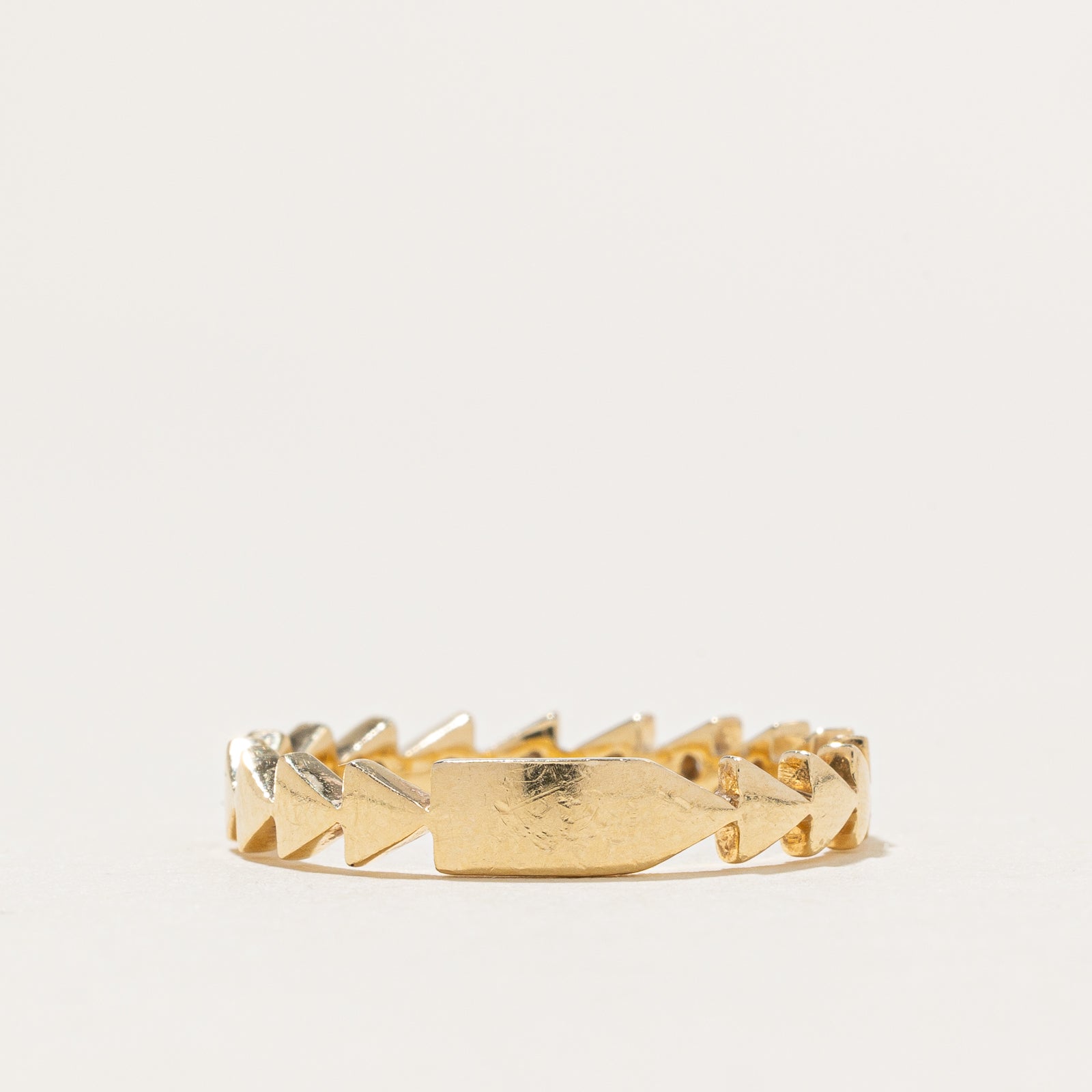 'EF Collection' Triangle White Diamond Eternity Ring| 2.27ctw | SZ 7