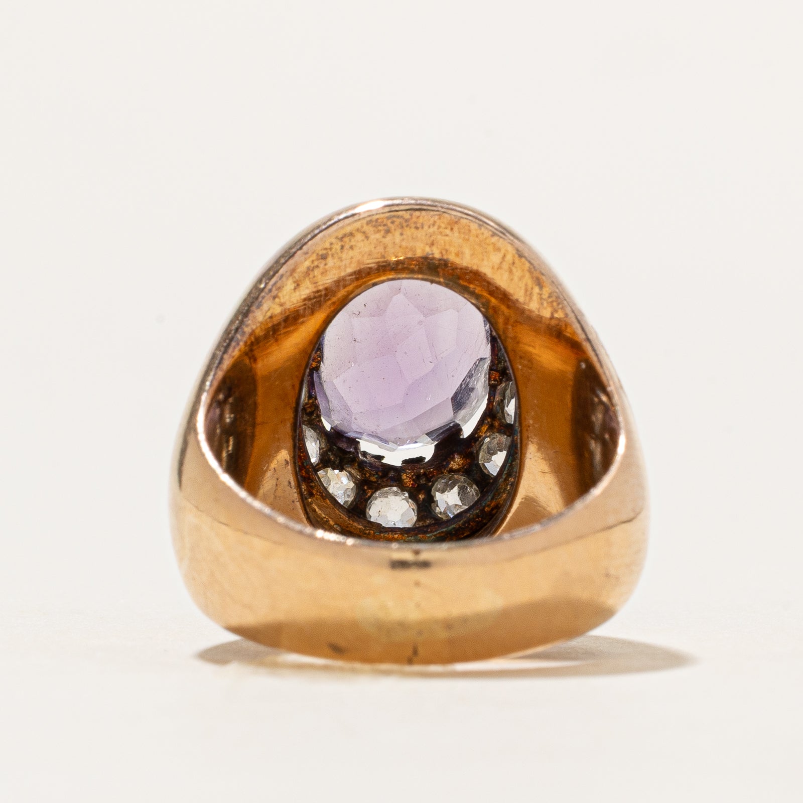 Amethyst & Diamond Cocktail Ring | 1.82ct, 0.77ctw | SZ 4.25