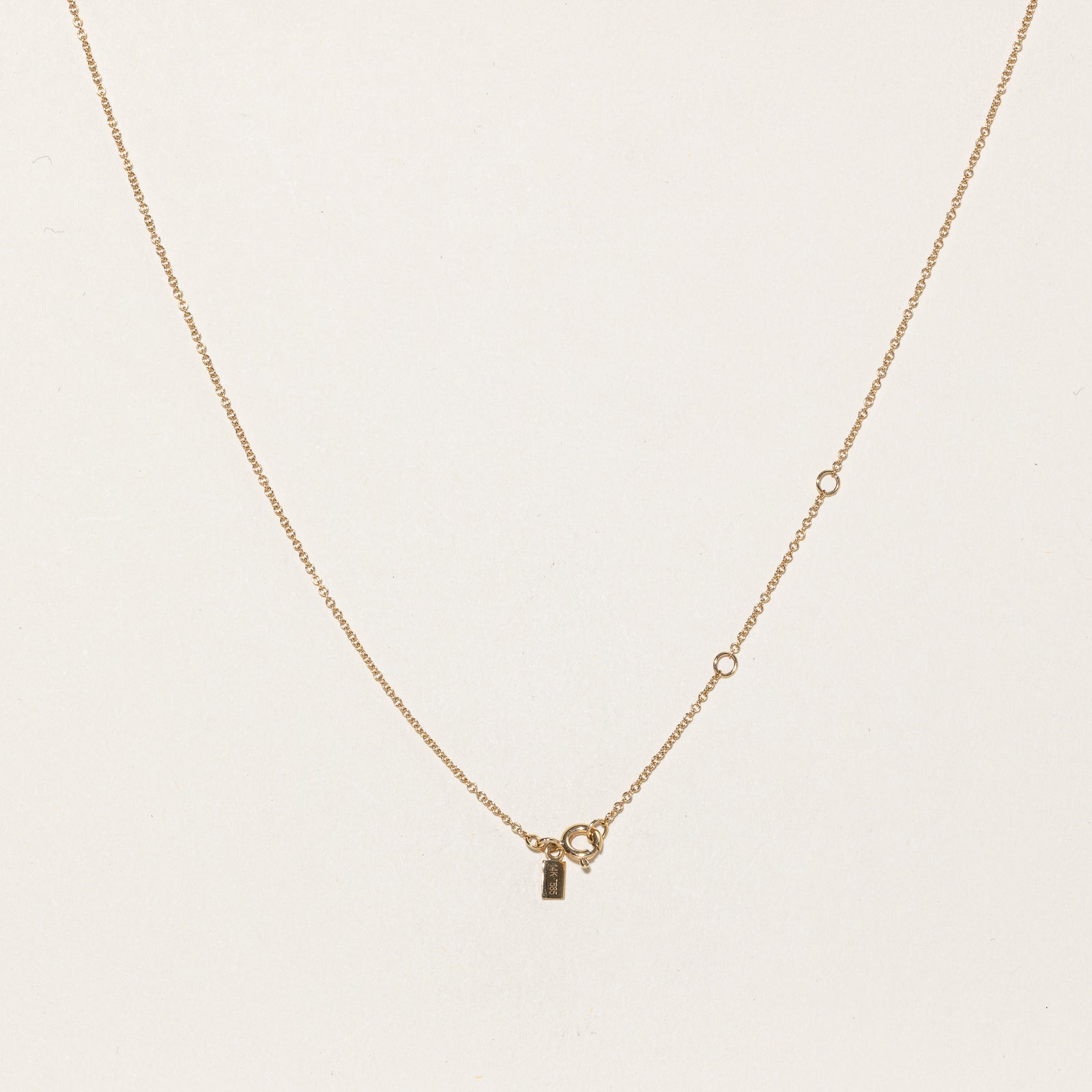 'EF Collection' 14K Rainbow Sapphire Pendant Necklace | 0.05ctw | 17.5"