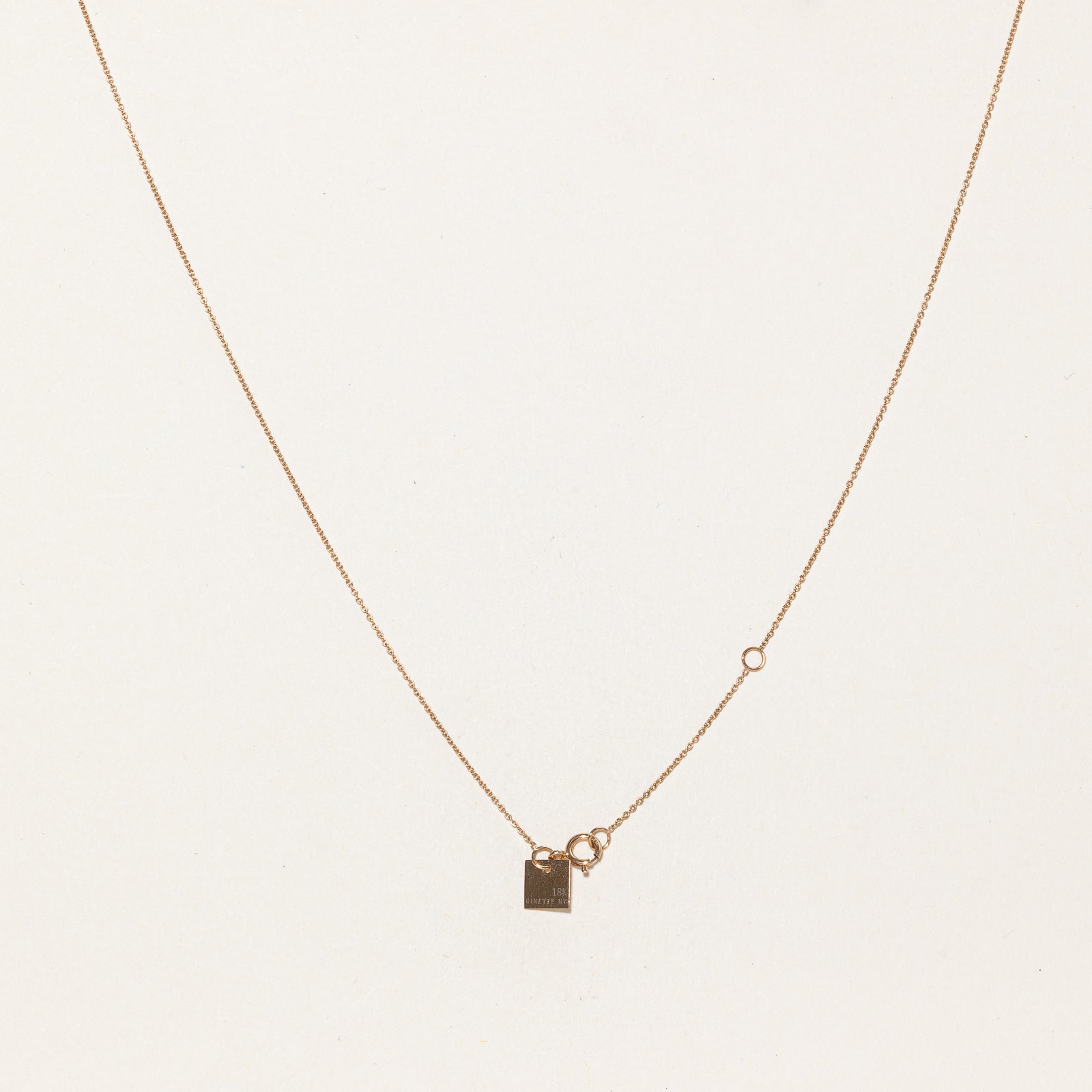 Collier « Ginette NY » Mini étoile ouverte sur chaîne | 42 cm