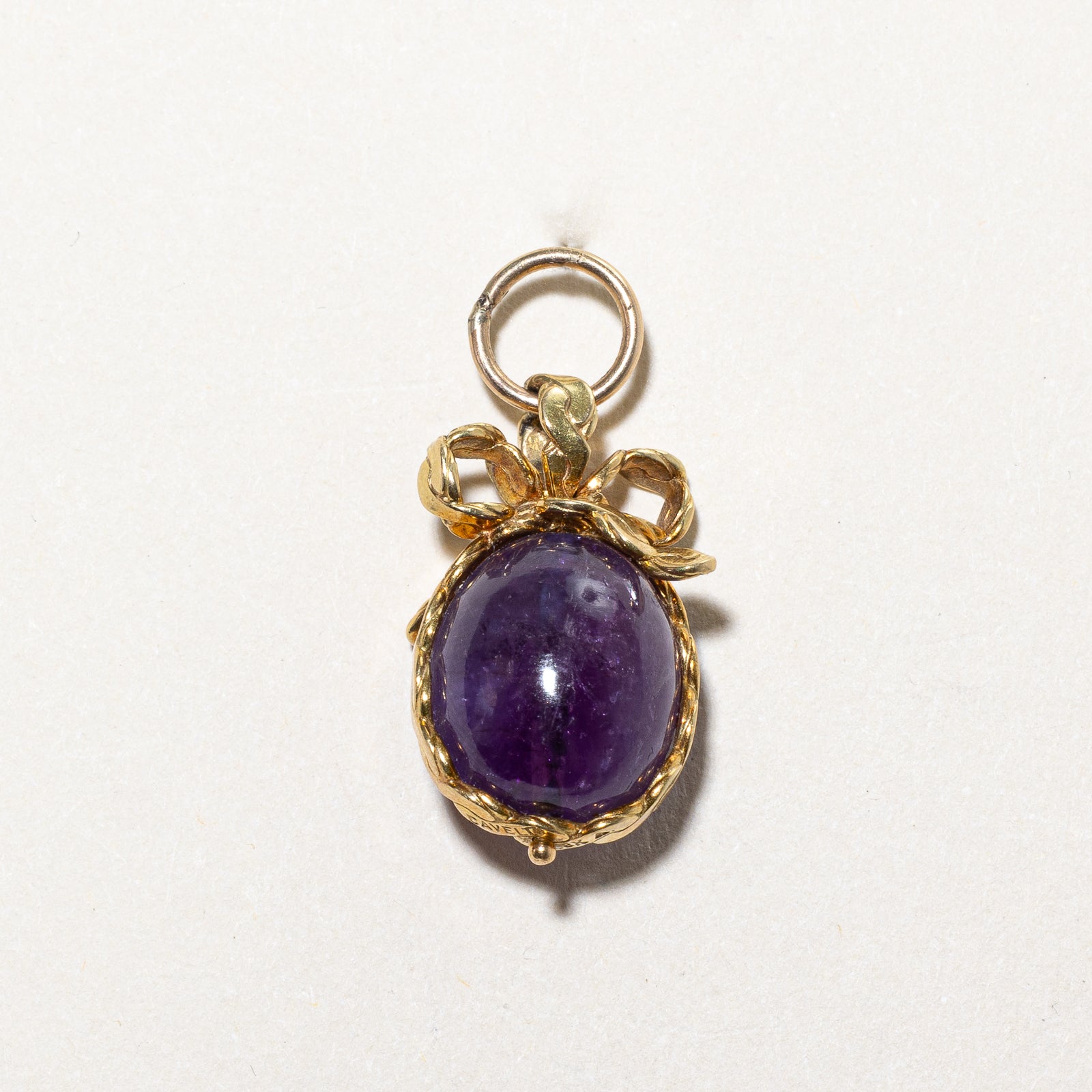 Breloque œuf en améthyste « Cavelti » | 16,00 ct