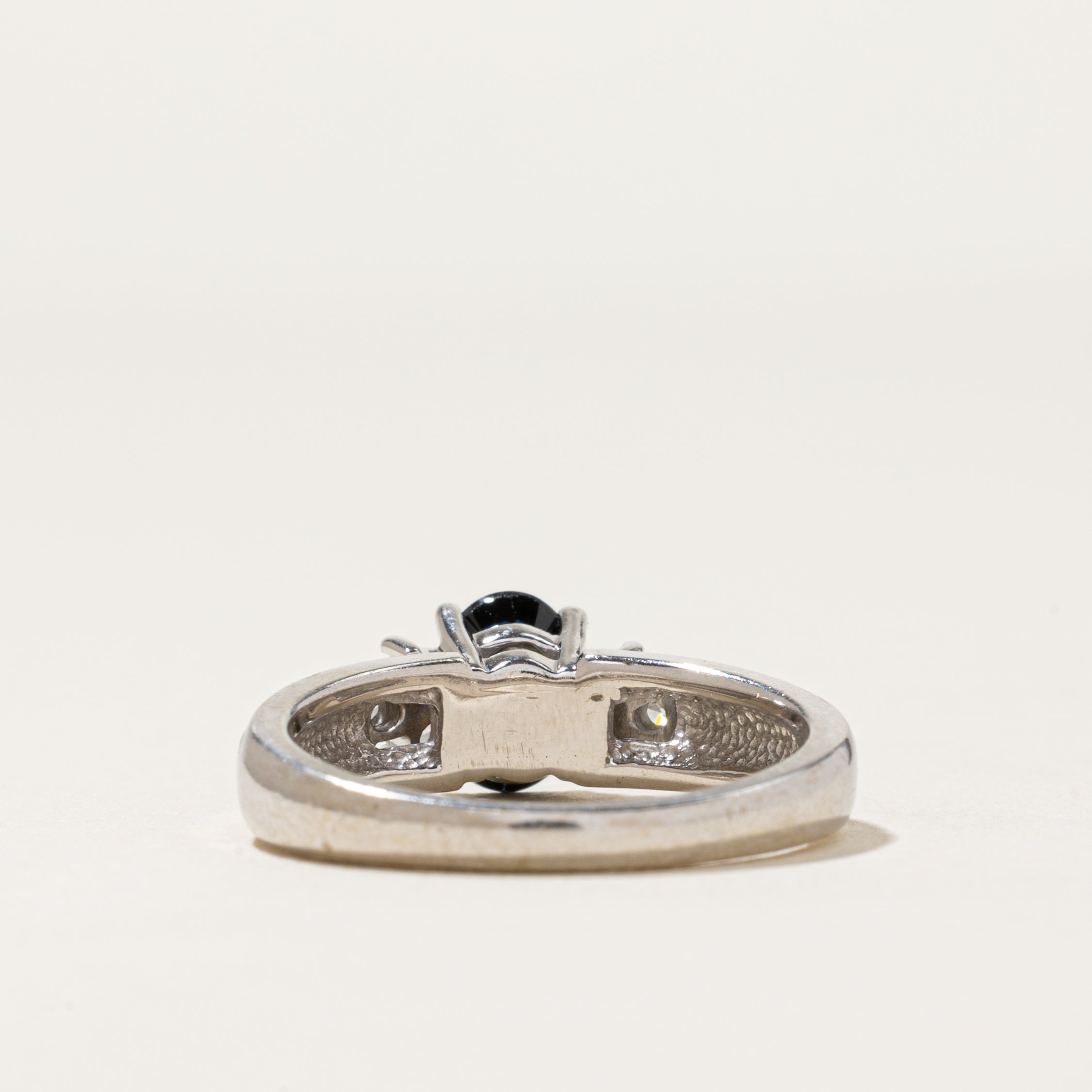 14K Sapphire & Diamond Accented Ring | 0.88ct, 0.17ctw | SZ 7