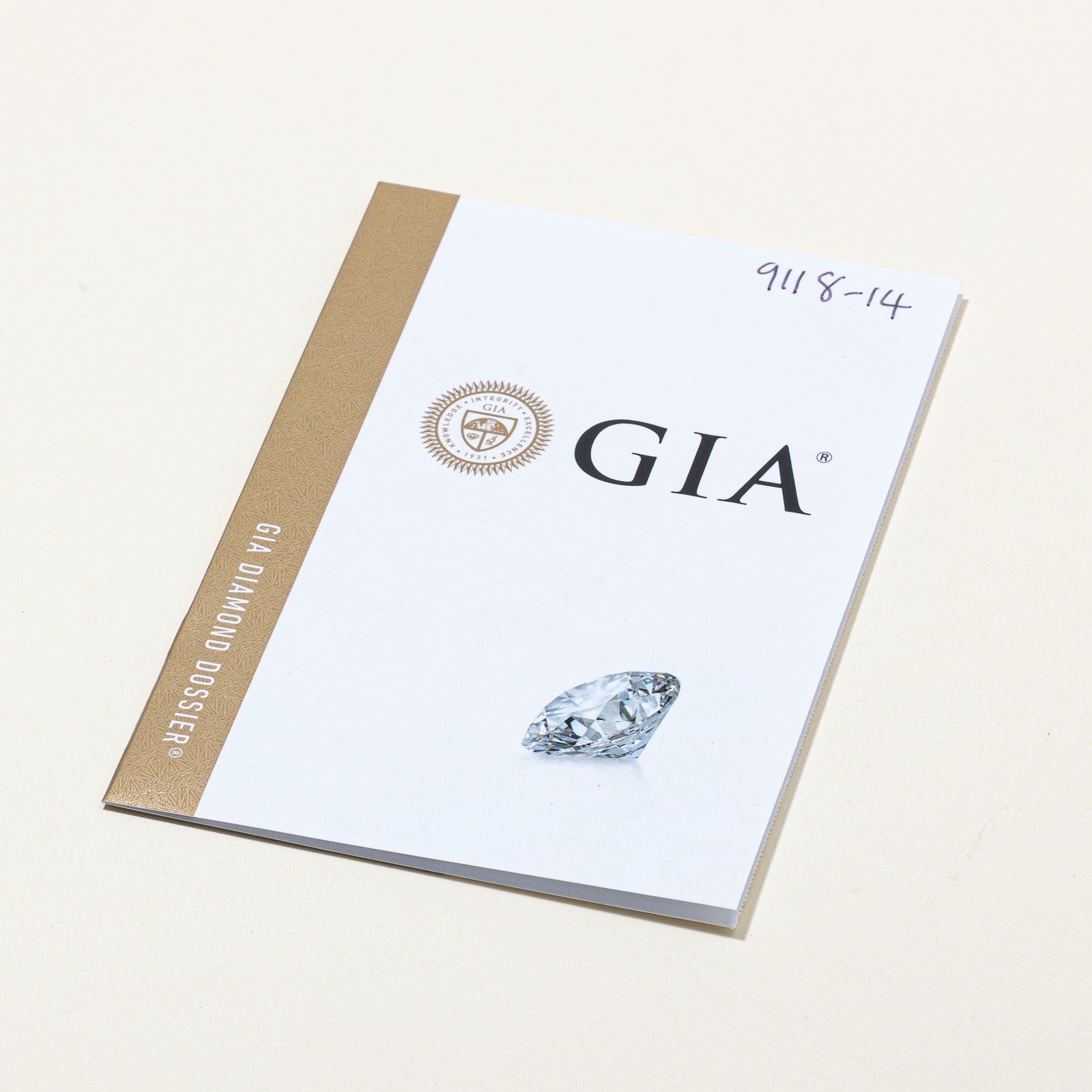 GIA Certified Diamond Engraved Engagement Ring | 0.34ctw | SZ 5.5