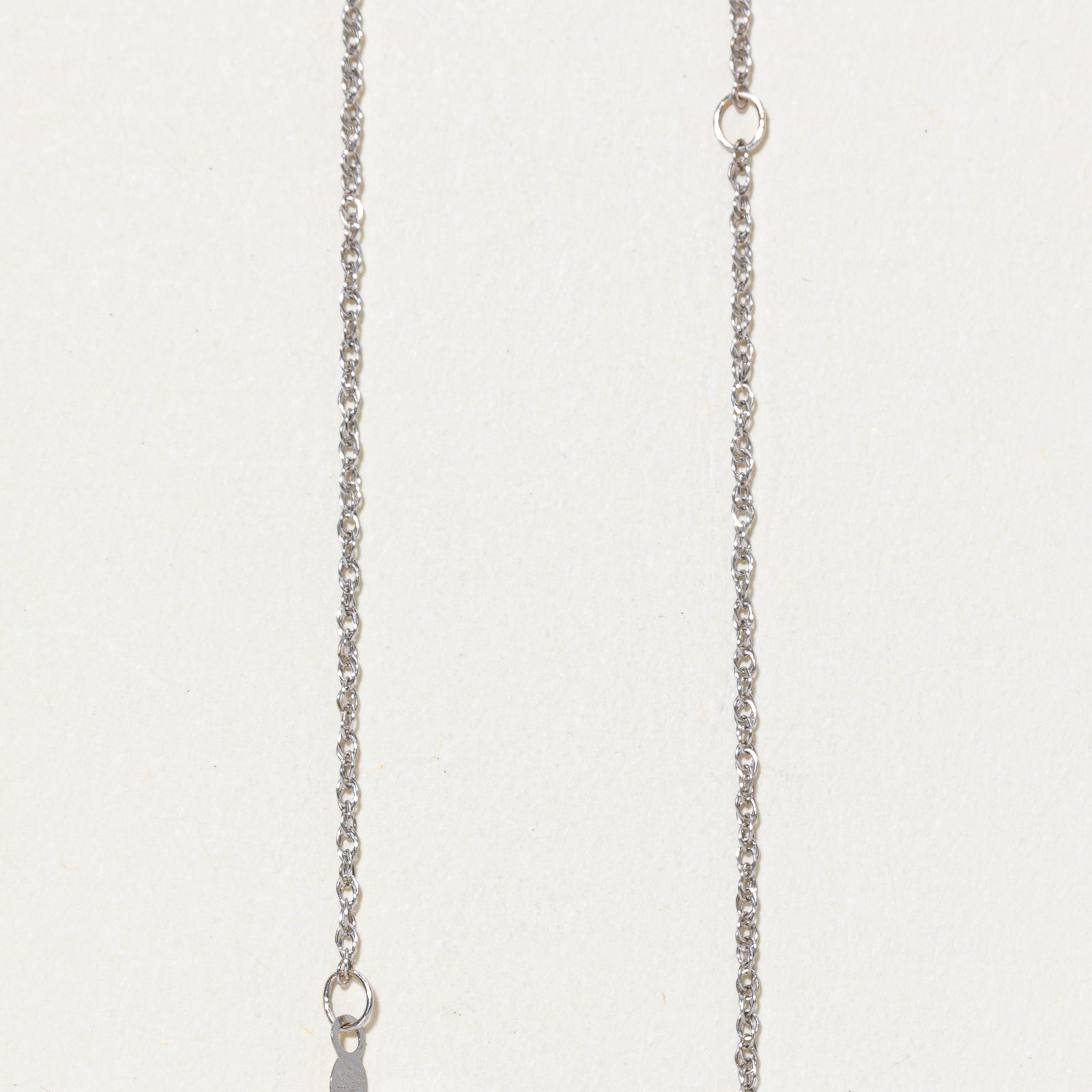 Diamond Column Pendant Necklace | 1.00ctw | 18"