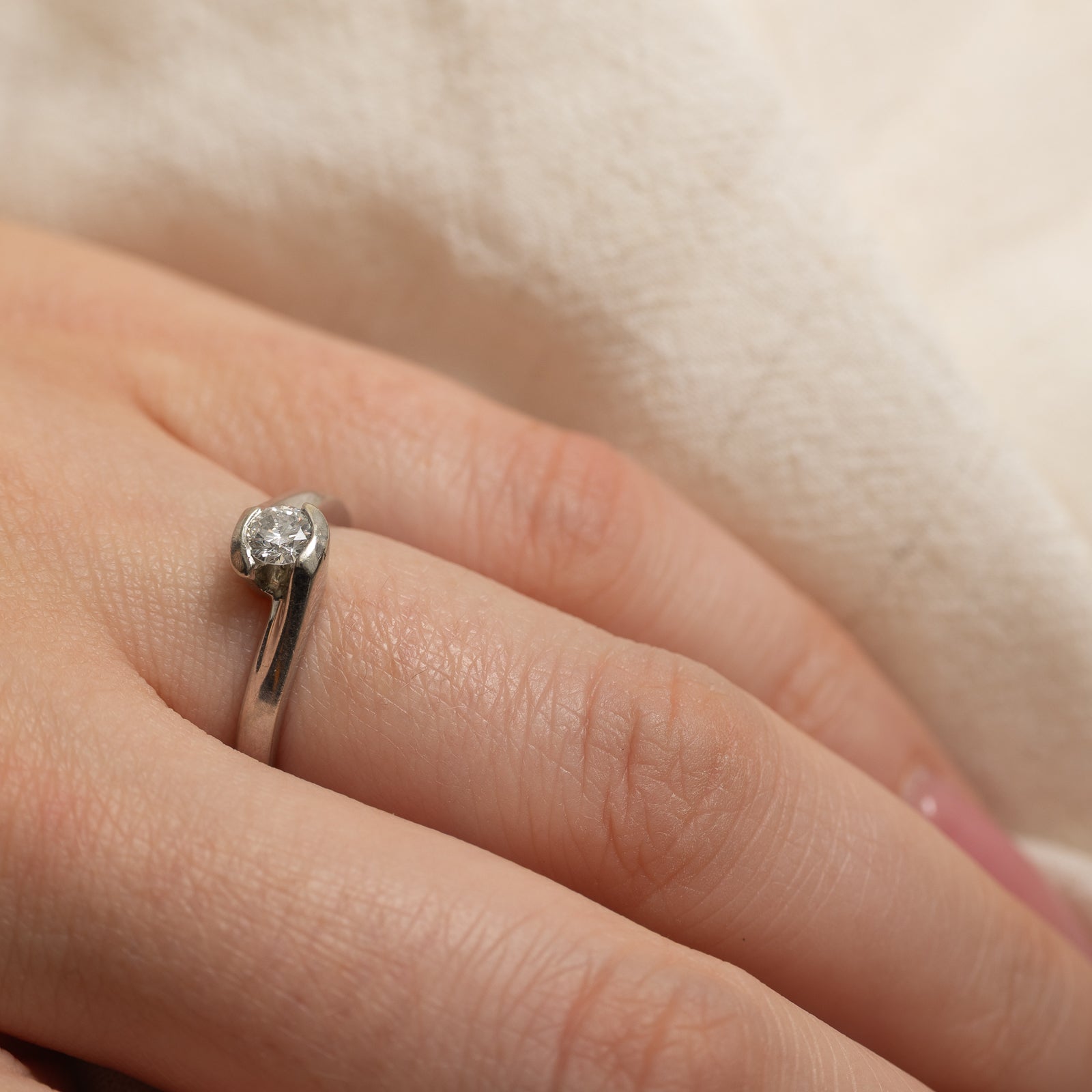 Canadian Diamond Bypass Ring | 0.25ct | SZ 5.5