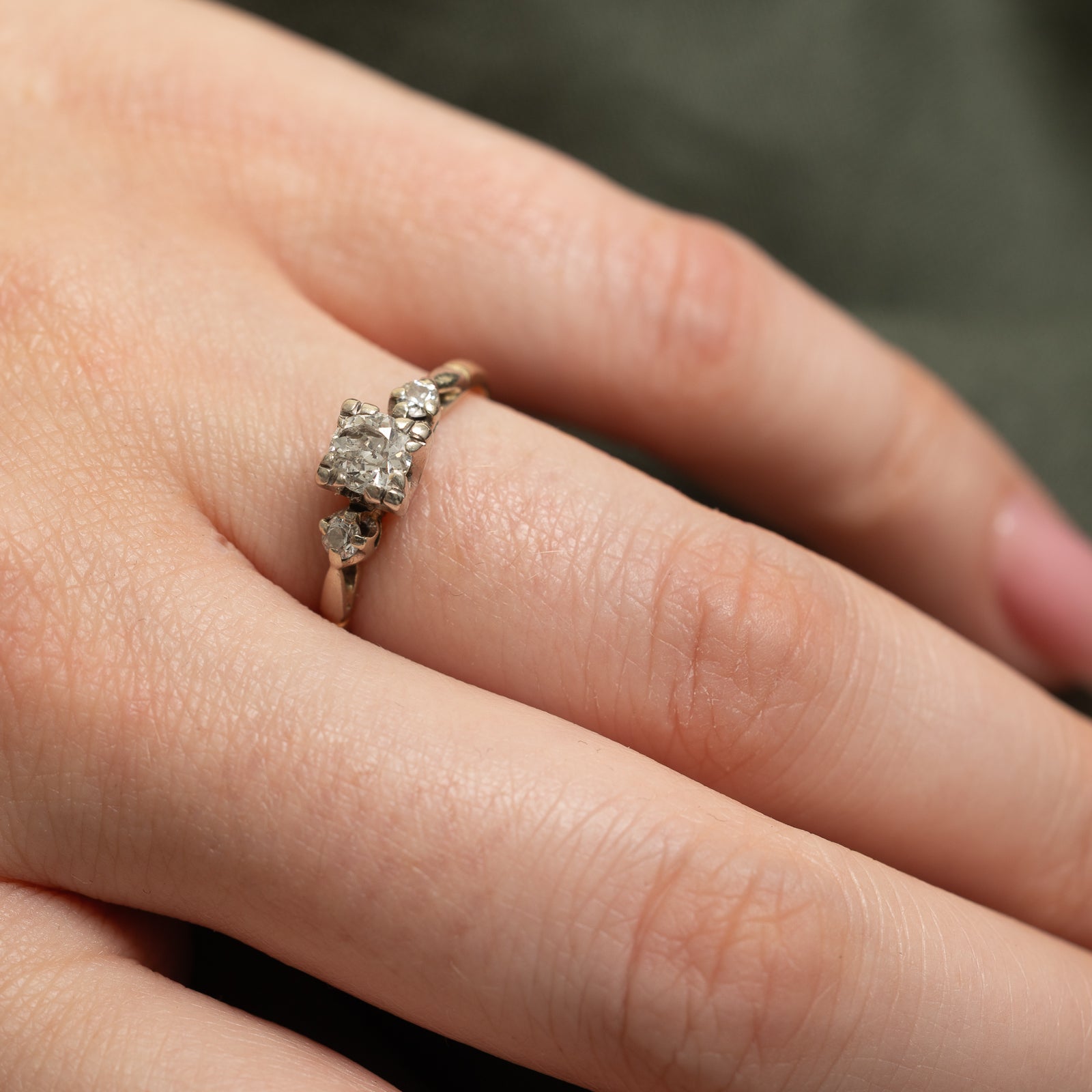Vintage Diamond Ring | 0.46ctw | SZ 6.75
