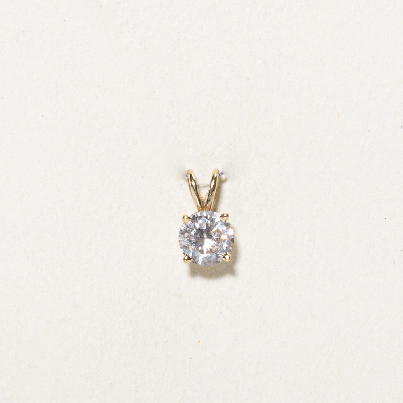 Solitaire Diamond Pendant | 0.50ct