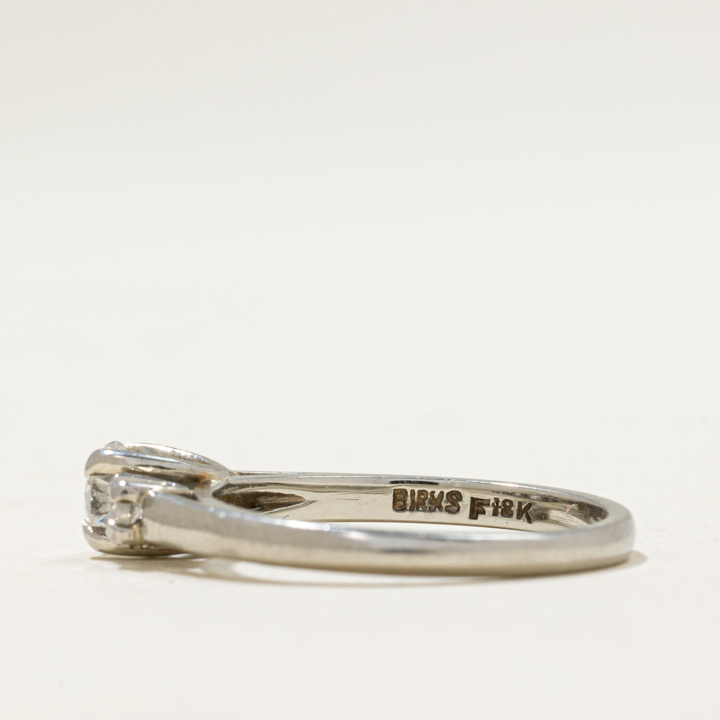 'Birks' Diamond Engagement Ring | 0.42ctw | SZ 5.75