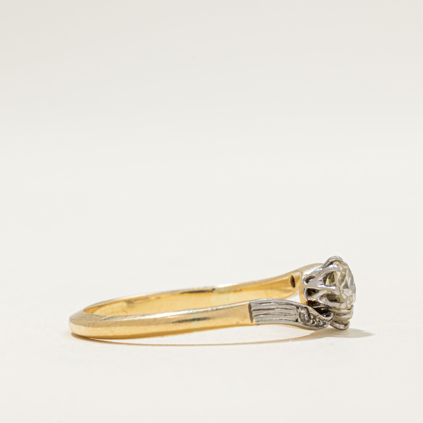 Antique Diamond Toi et Moi Ring | 0.45ctw | SZ 7.75