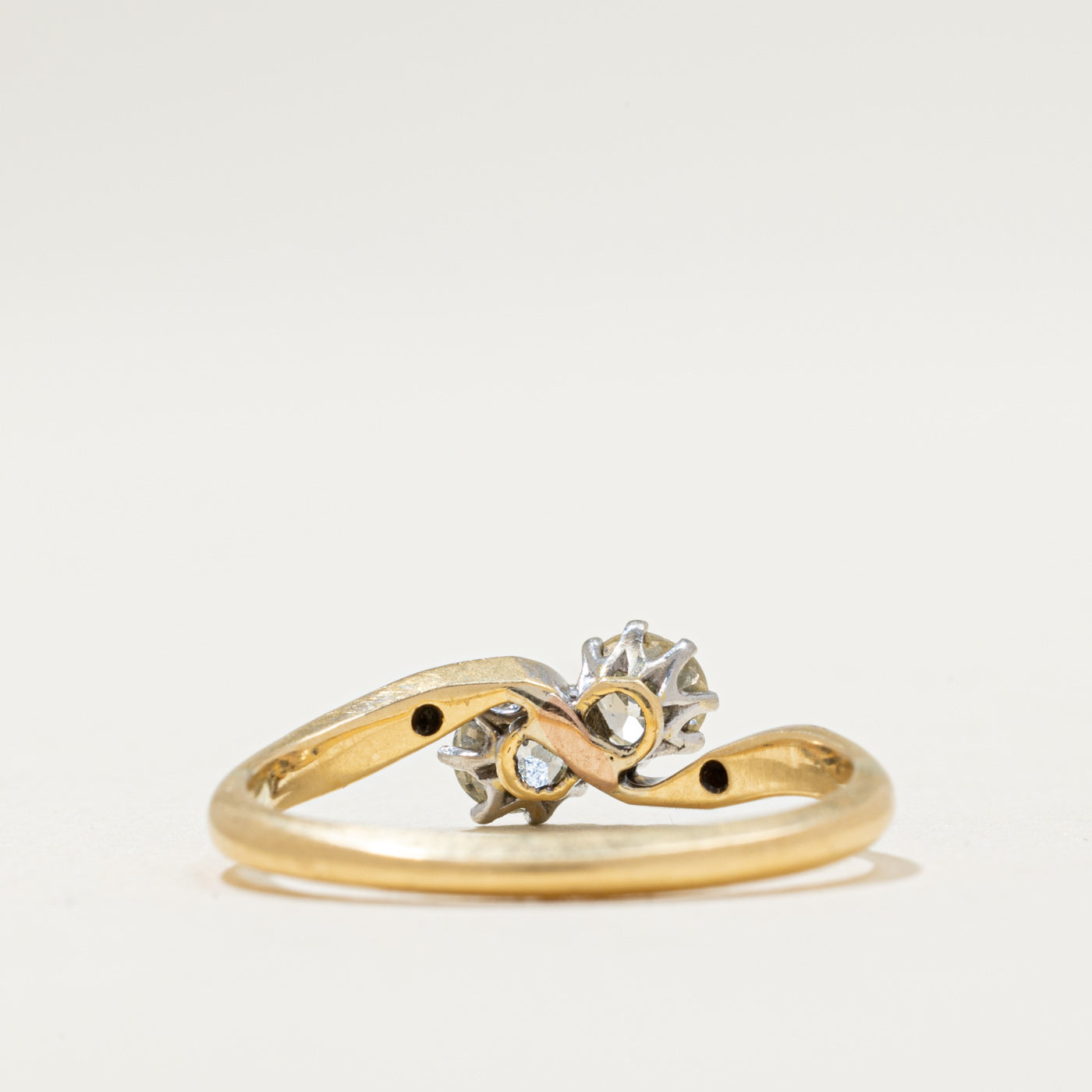 Antique Diamond Toi et Moi Ring | 0.45ctw | SZ 7.75