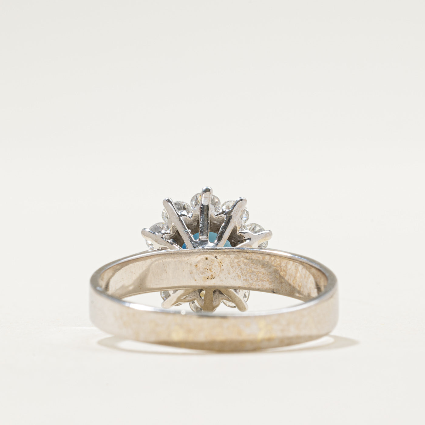 Sapphire & Diamond Petal Ring | 1.37ct, 0.70ctw | SZ 9.25
