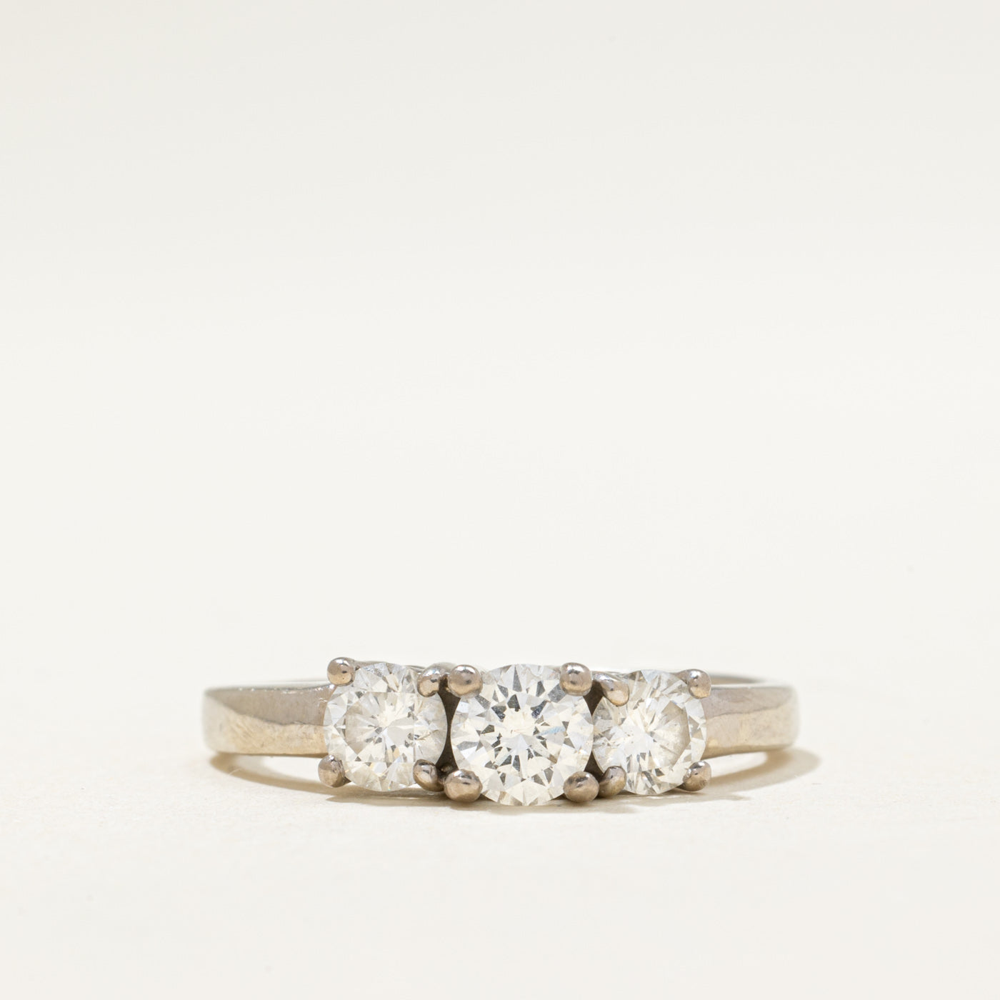 Three Stone Diamond Engagement Ring | 1.00ctw | SZ 8.5