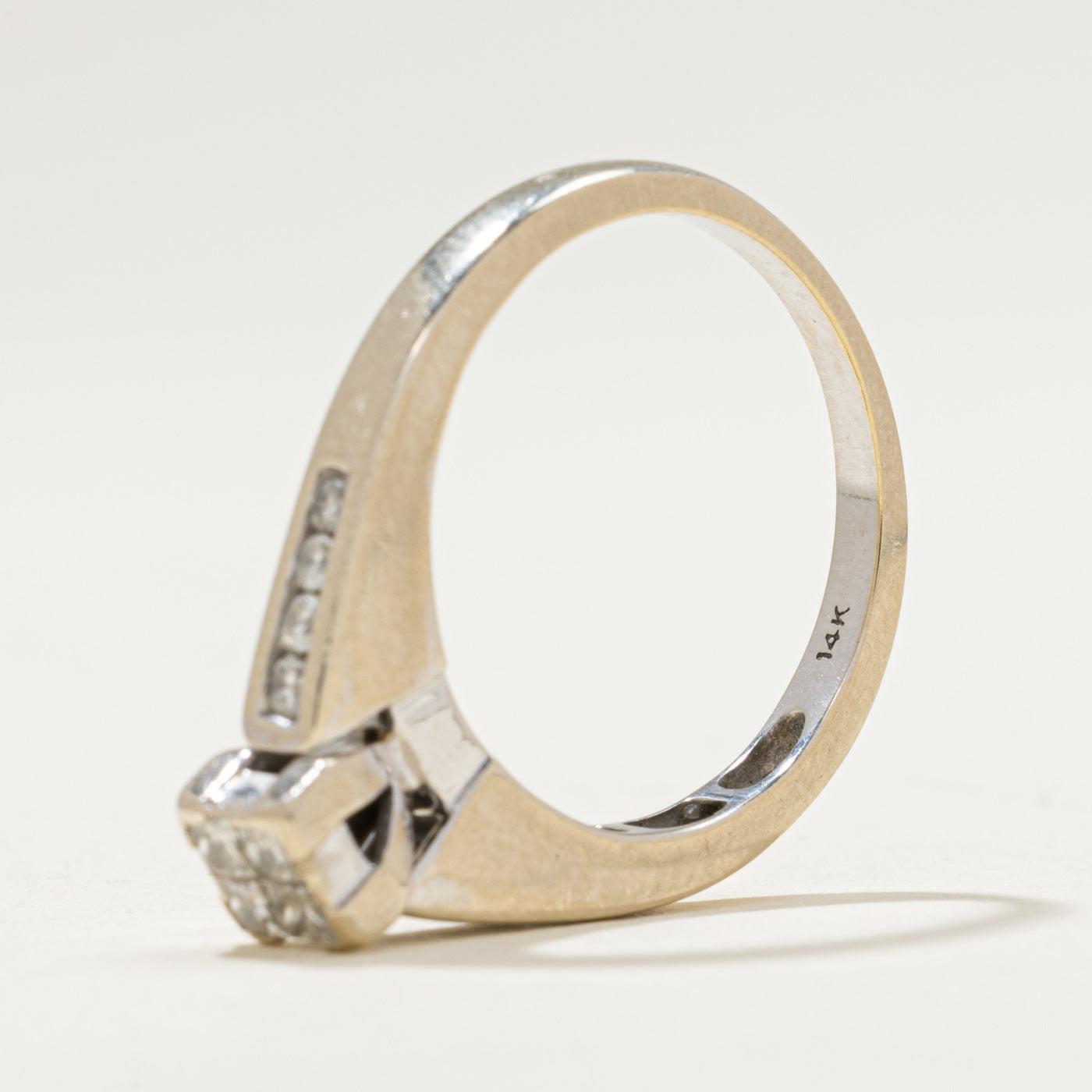 Illusion Set Princess Cut Diamond Ring | 0.34ctw | SZ 7.25