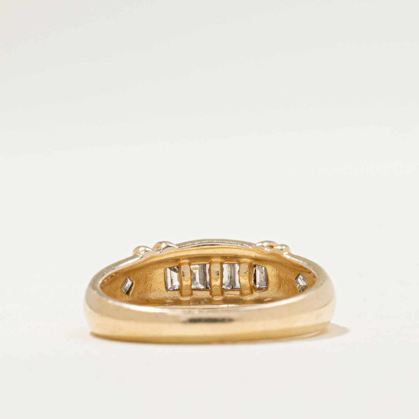 Baguette & Square Cut Diamond Ring | 0.48ctw | SZ 6.25