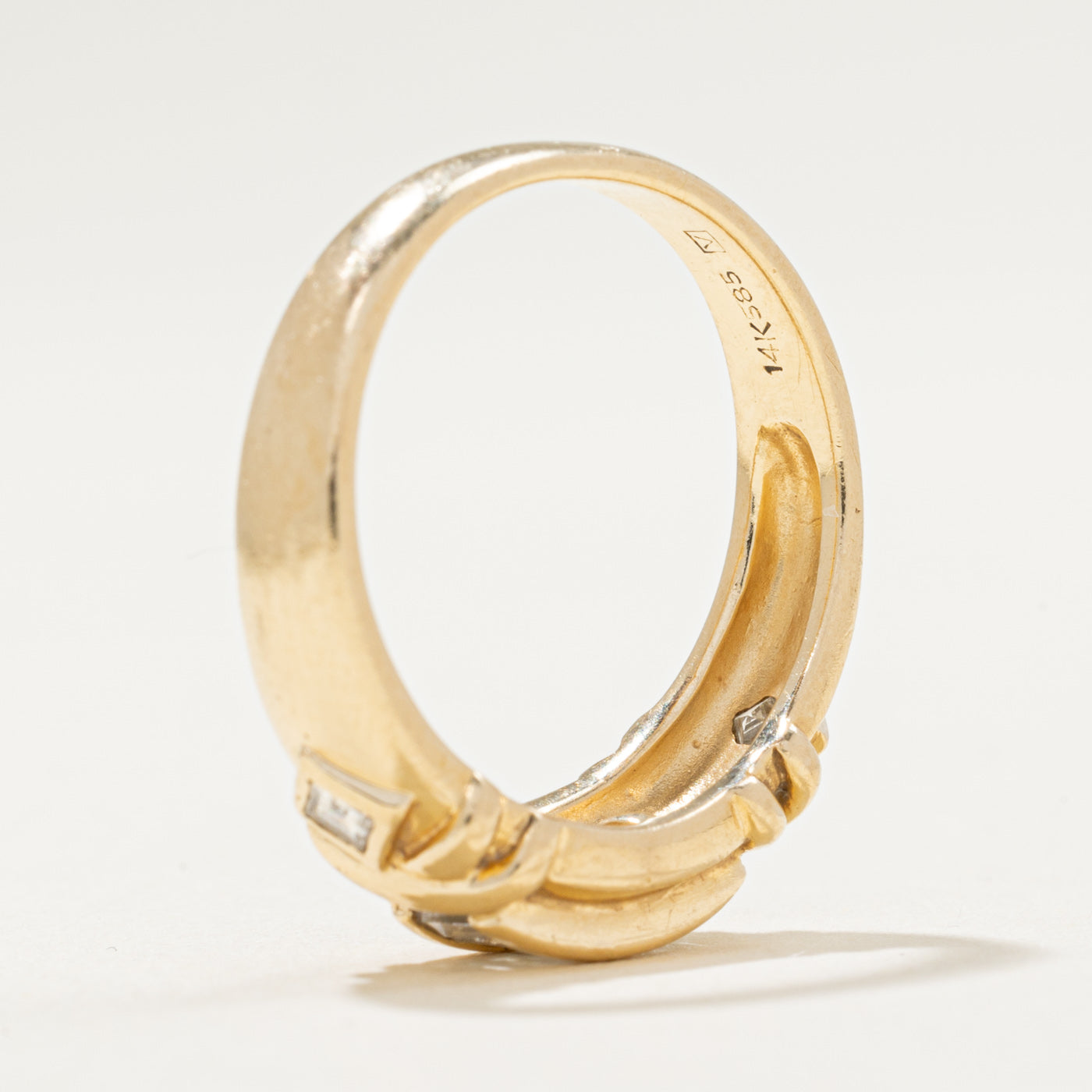 Baguette & Square Cut Diamond Ring | 0.48ctw | SZ 6.25